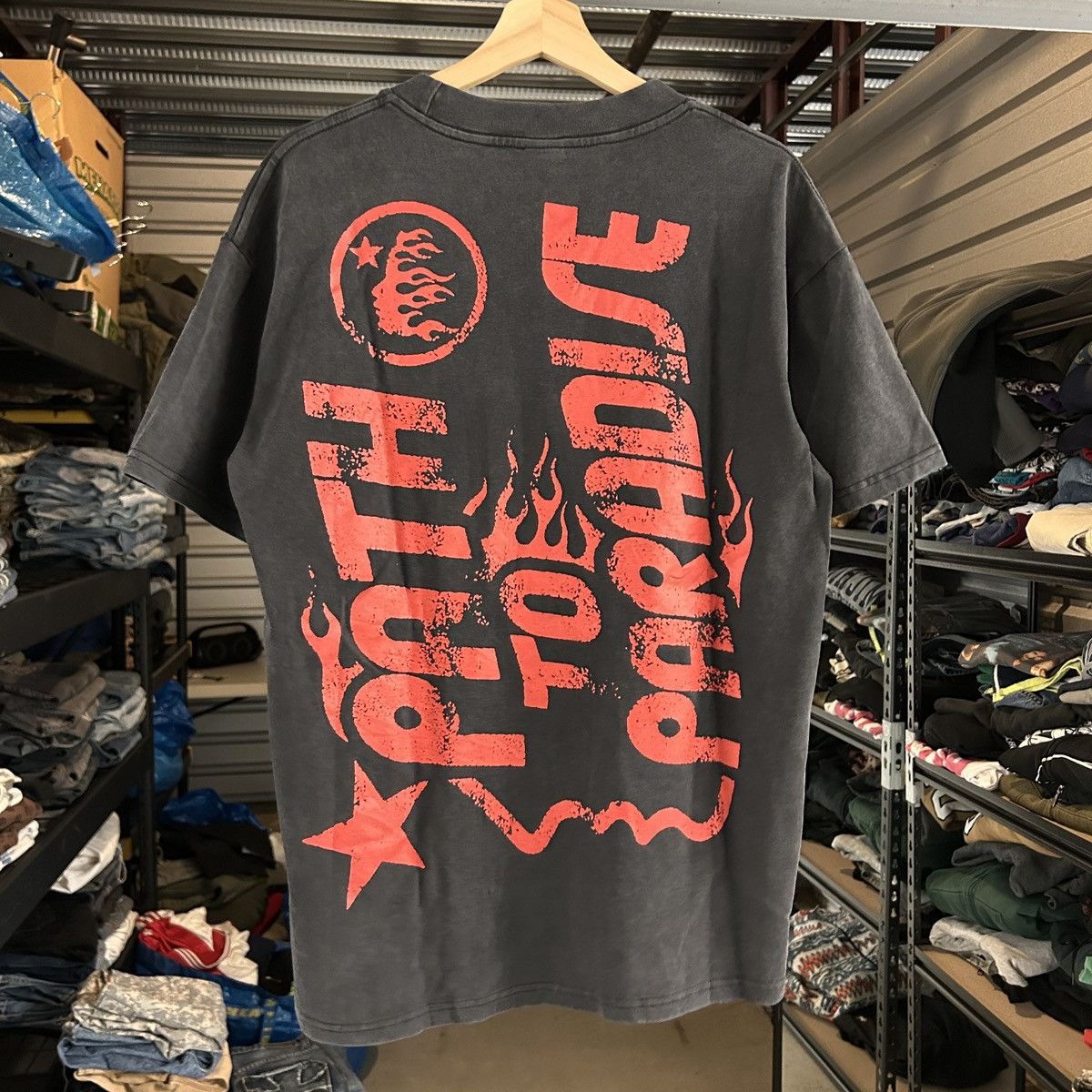 Streetwear × Vintage Crazy vintage y2k faded black Jesus