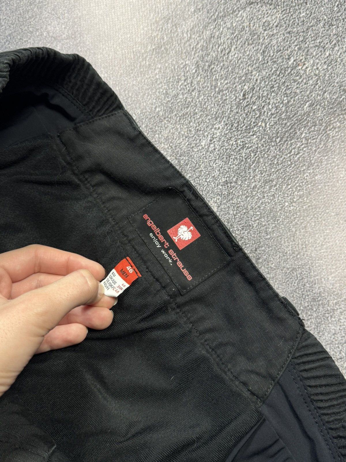 Other Engelbert Strauss Men’s Cargo Work Pants — Black Tech Style Size US 31 - 8 Thumbnail