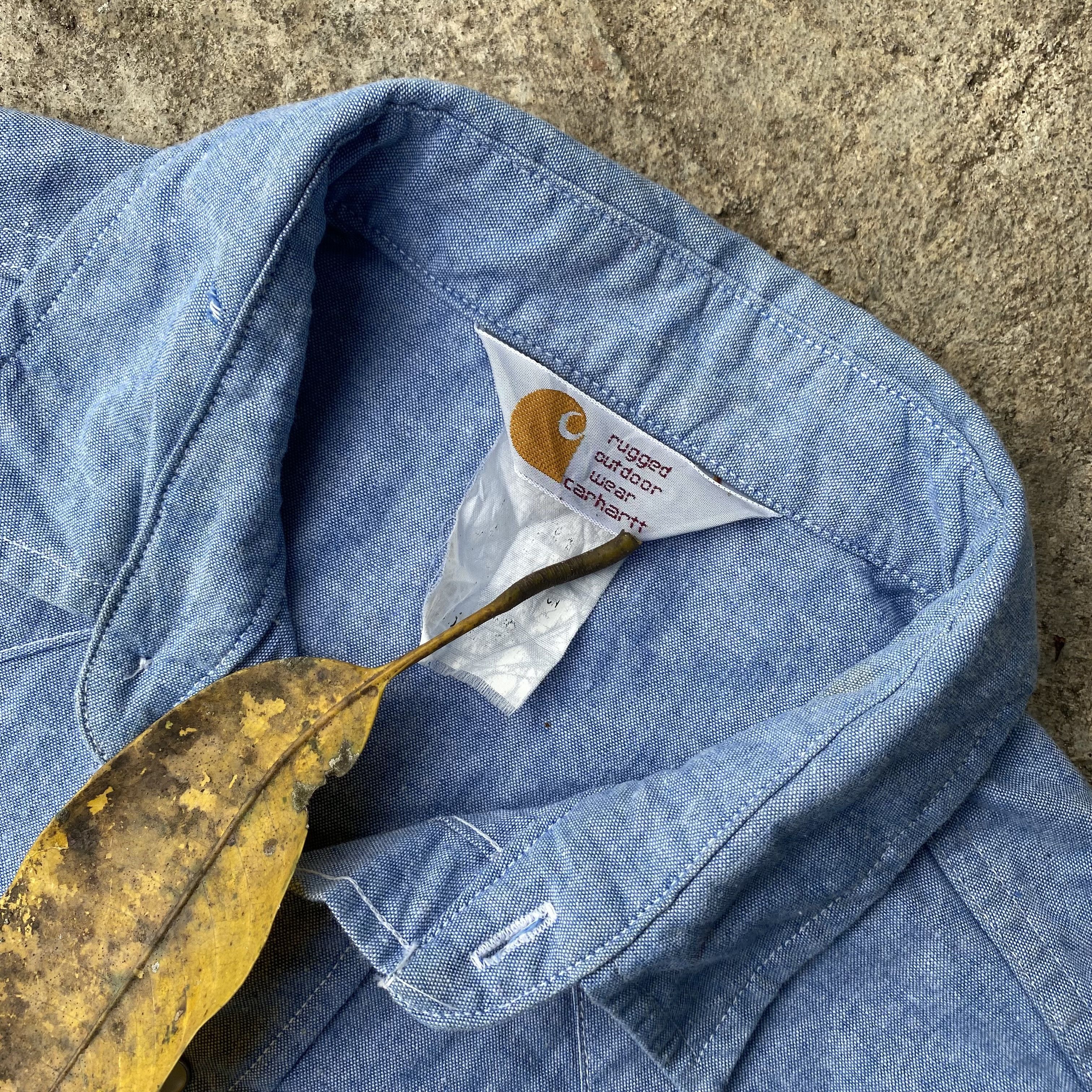 Carhartt × Vintage Vtg 90's Carhartt Union Made Western Shirt 🇺🇸 Size US L / EU 52-54 / 3 - 6 Thumbnail