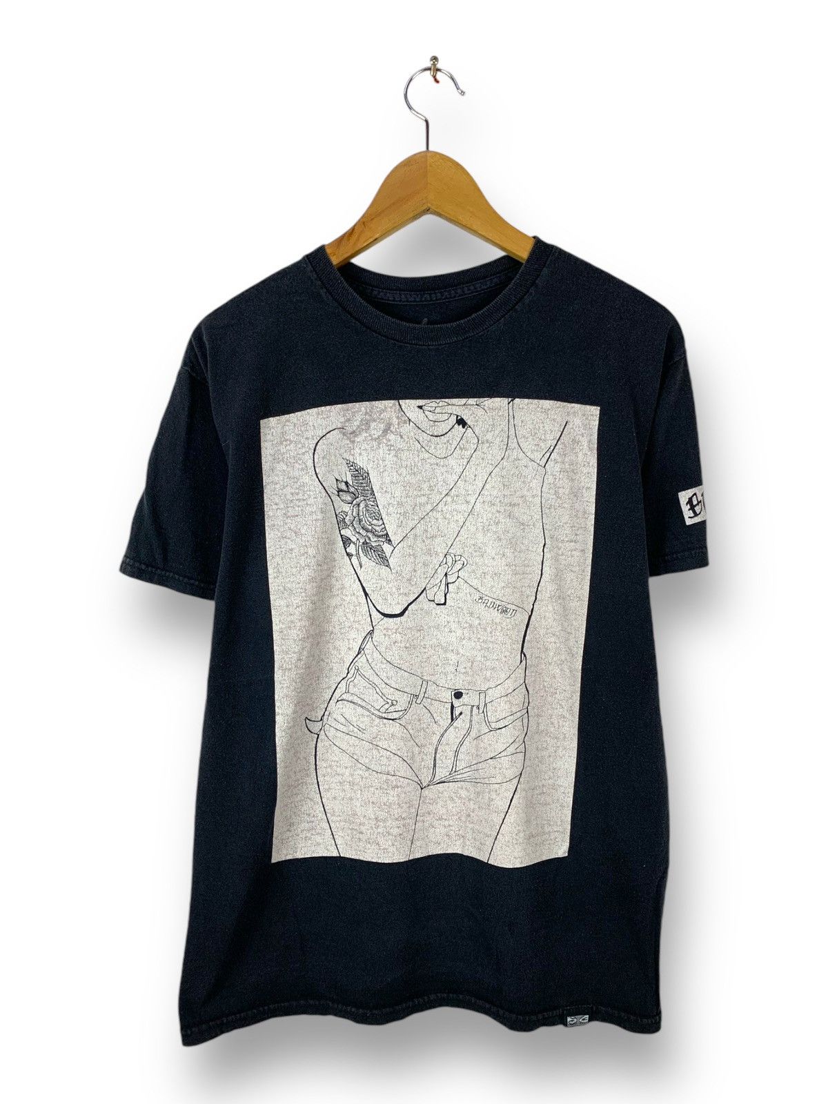Other Steals! Badwood Tattoo Girl Skate Surf Streetwear Tee Size US M / EU 48-50 / 2 - 1 Thumbnail