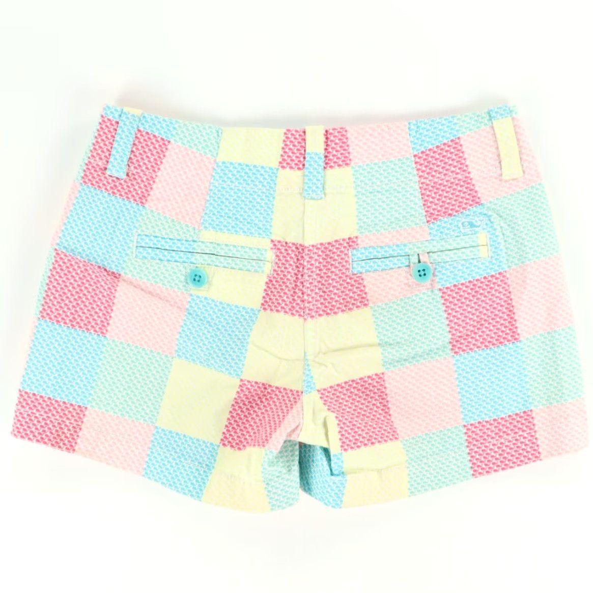 Vineyard Vines VINEYARD VINES Shorts Chino Multi-Colored All Over Print Whale Patch Women's 0 Size 25" / US 0 / IT 36 - 4 Thumbnail