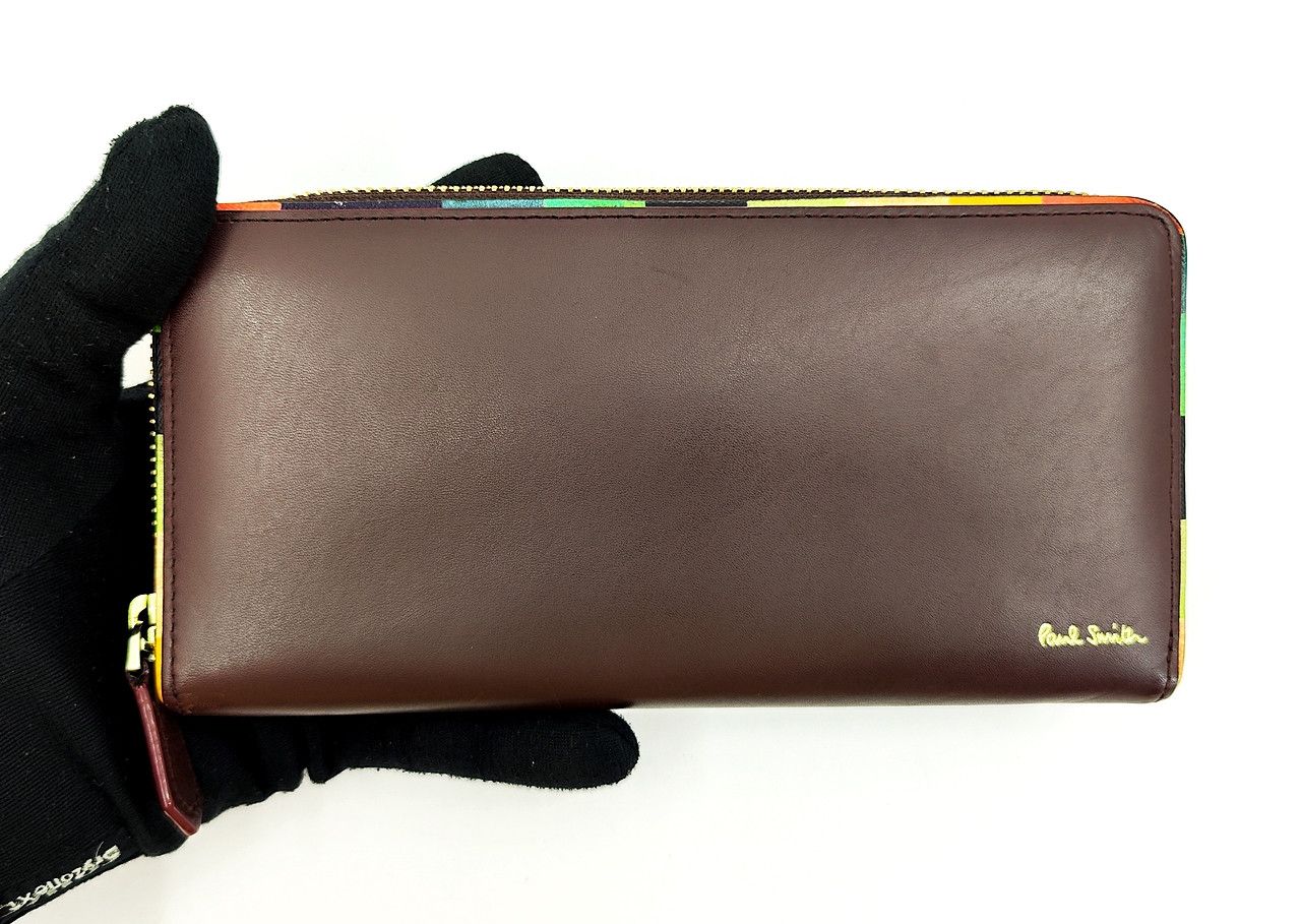 Paul Smith PAUL SMITH brown full leather long wallet Size ONE SIZE - 1 Thumbnail