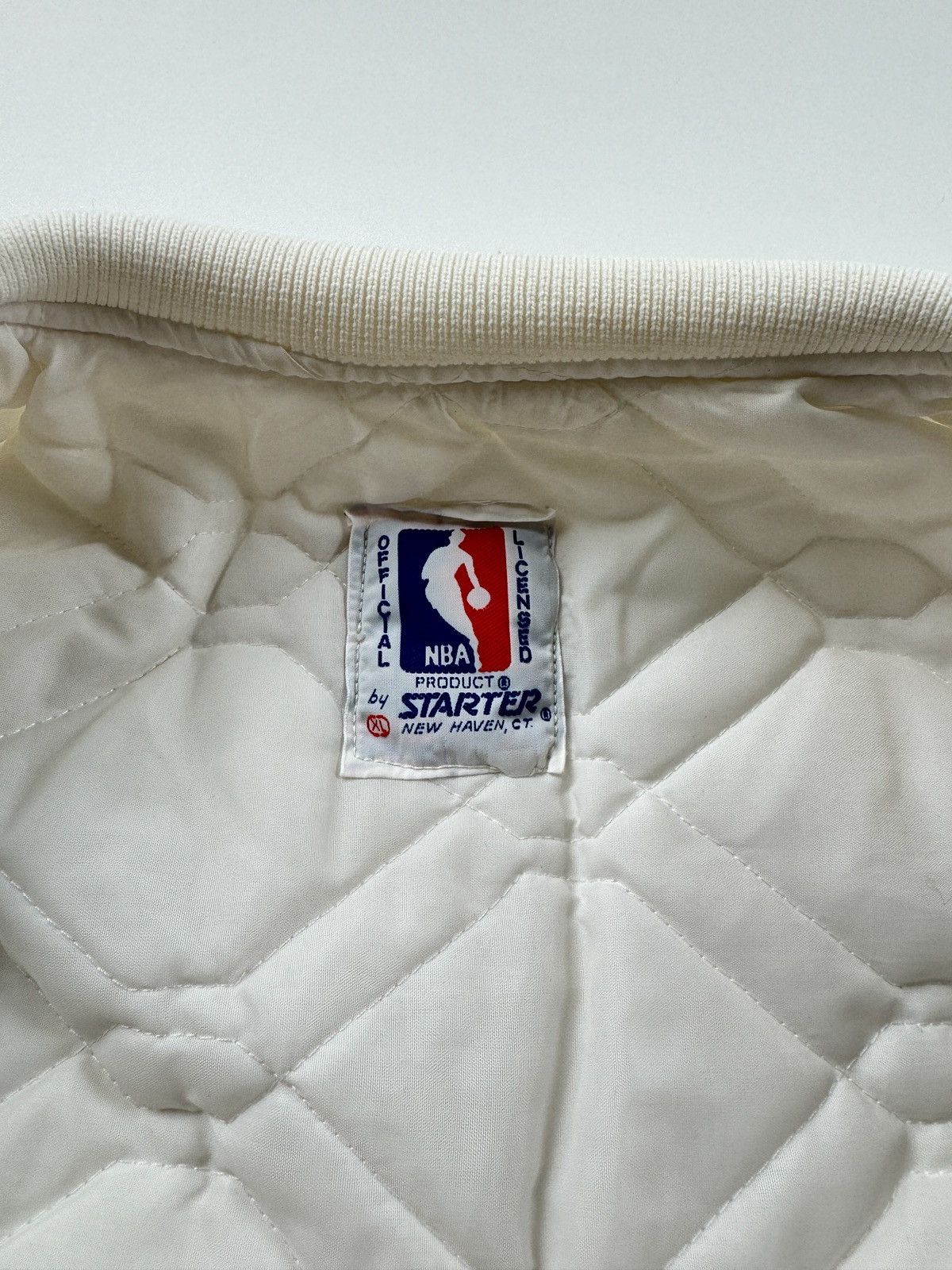 NBA × Starter × Vintage Vintage Starter L.A. Lakers Satin Jacket Size US XL / EU 56 / 4 - 19 Thumbnail