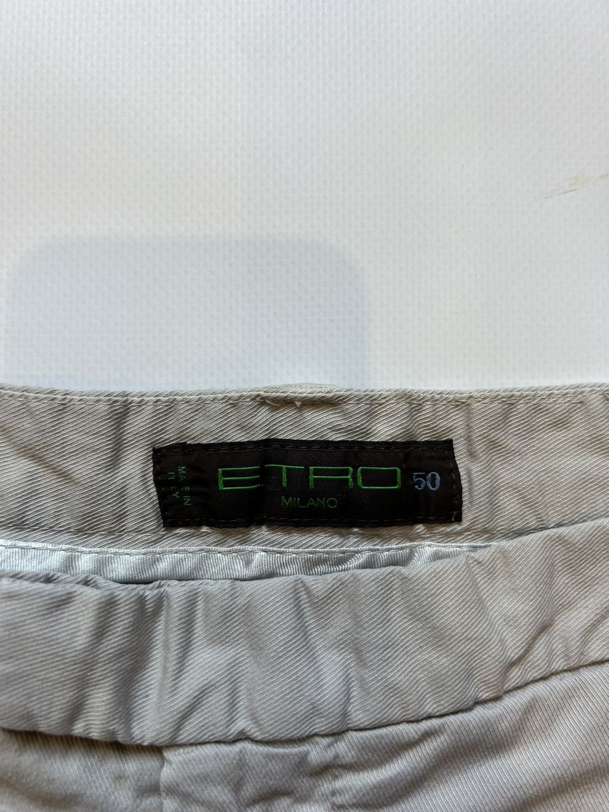 Etro Etro Classic Shorts Beige Mens Size US 34 / EU 50 - 4 Thumbnail