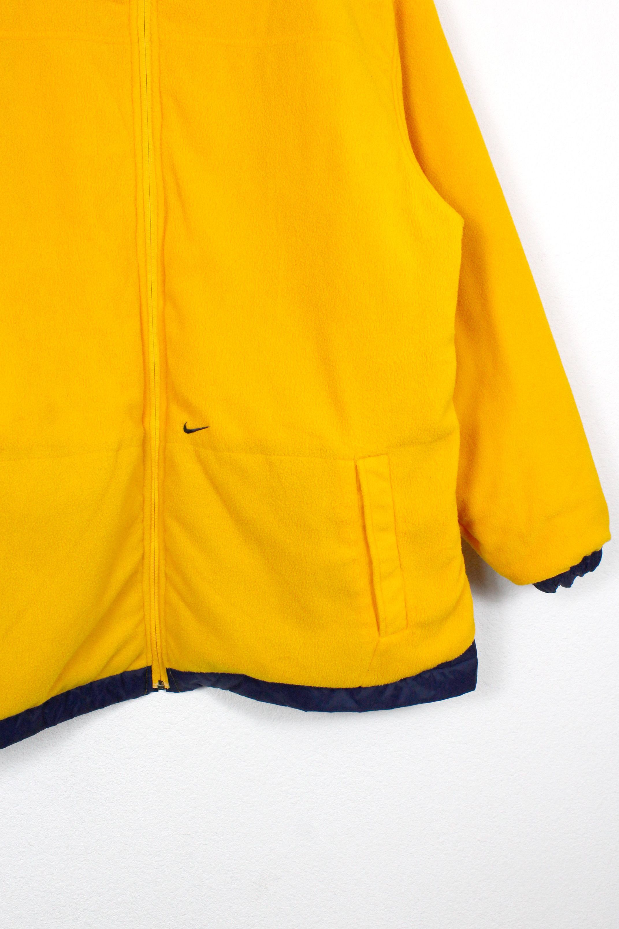 Nike Vintage 90s Nike Big Swoosh Logo Reversible Nylon Parka 90s Size US XXL / EU 58 / 5 - 9 Thumbnail