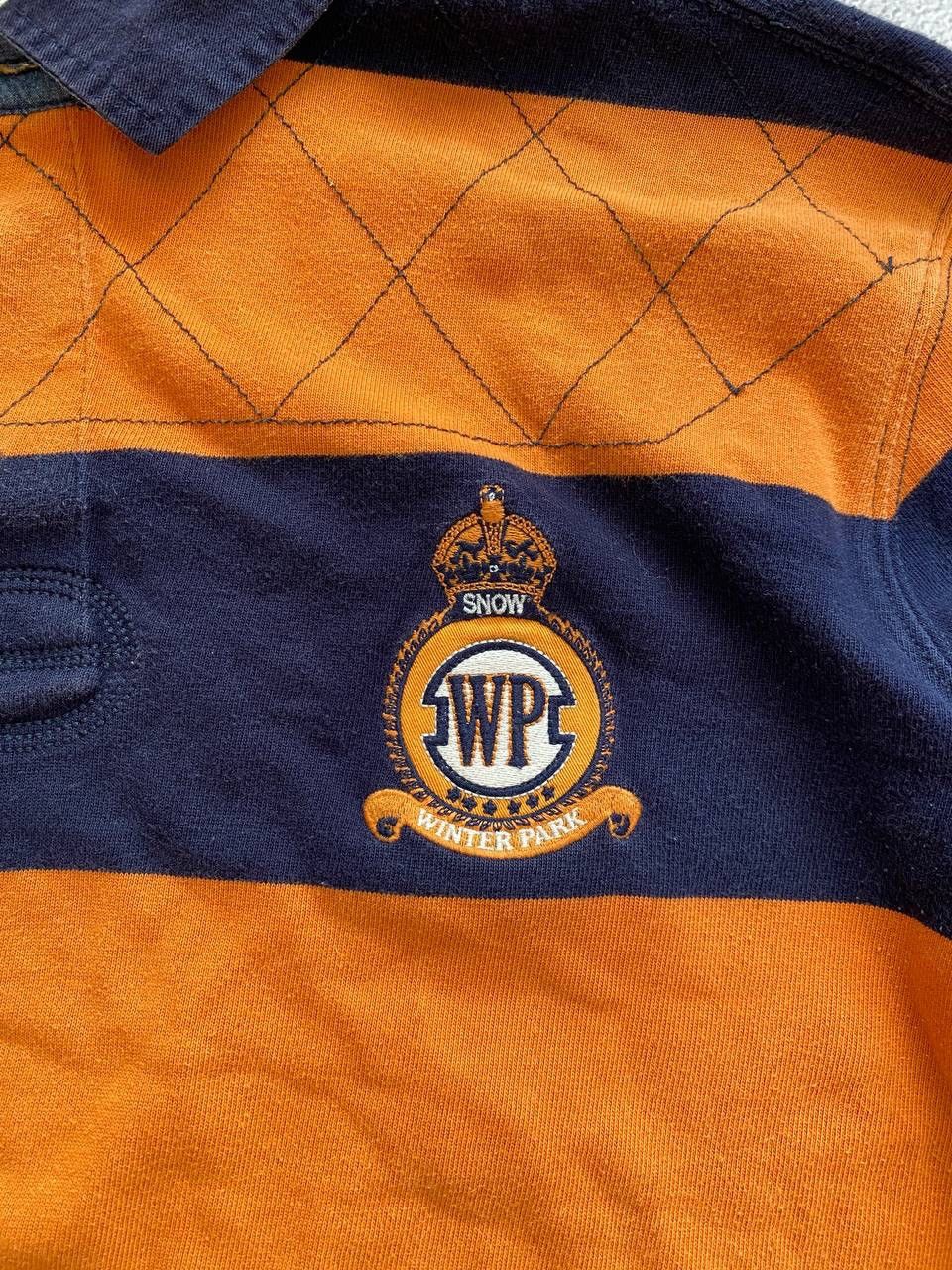 Polo Ralph Lauren × Vintage Polo Ralph Lauren style distressed rugby polo sweatshirt Size US XL / EU 56 / 4 - 9 Thumbnail