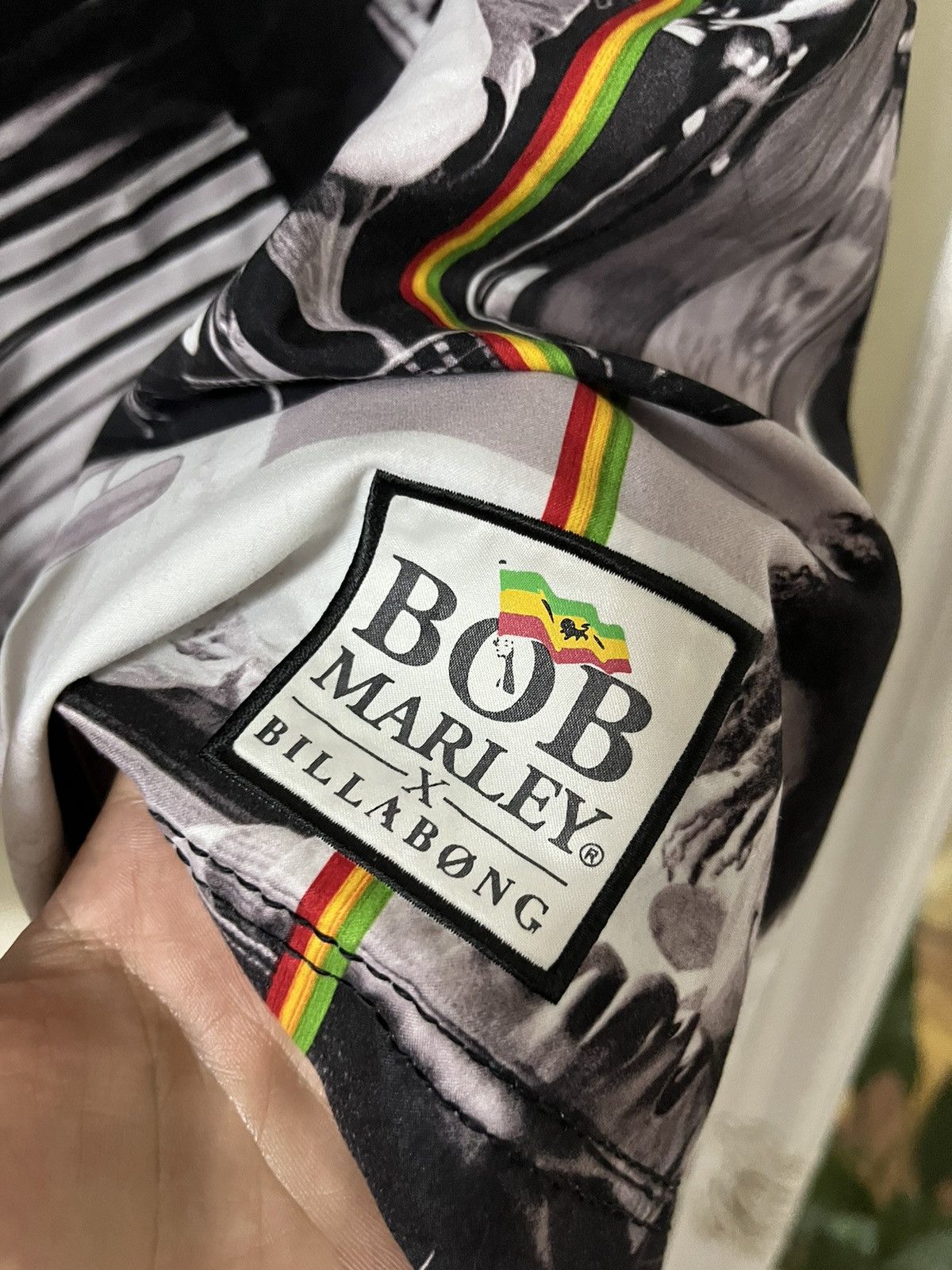 Billabong × Vintage Billabong x Bob Marley Vintage All Overprinted Shorts Size US 36 / EU 52 - 5 Thumbnail
