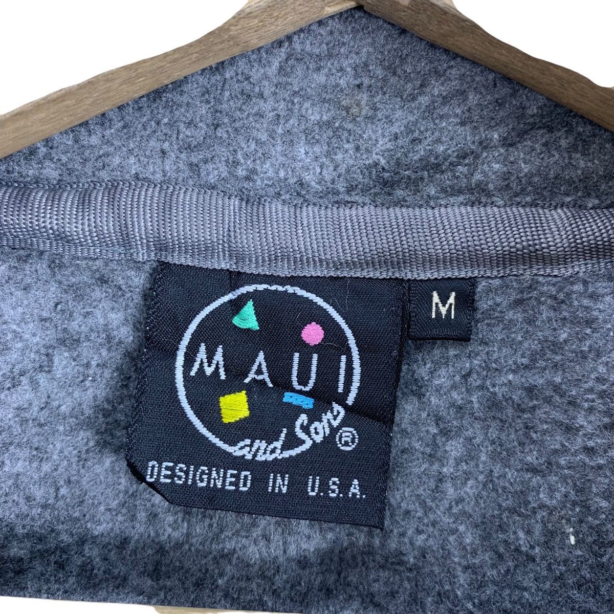 Maui and Sons × Vintage Vintage MAUI & SONS Surfing Half Zipper Sweatshirt Pullover Size US M / EU 48-50 / 2 - 5 Thumbnail