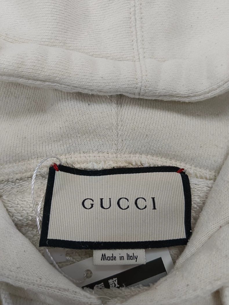 Gucci Gucci Hooded sweatshirt with red snake pattern 2504-Nextarr Size US M / EU 48-50 / 2 - 2 Thumbnail