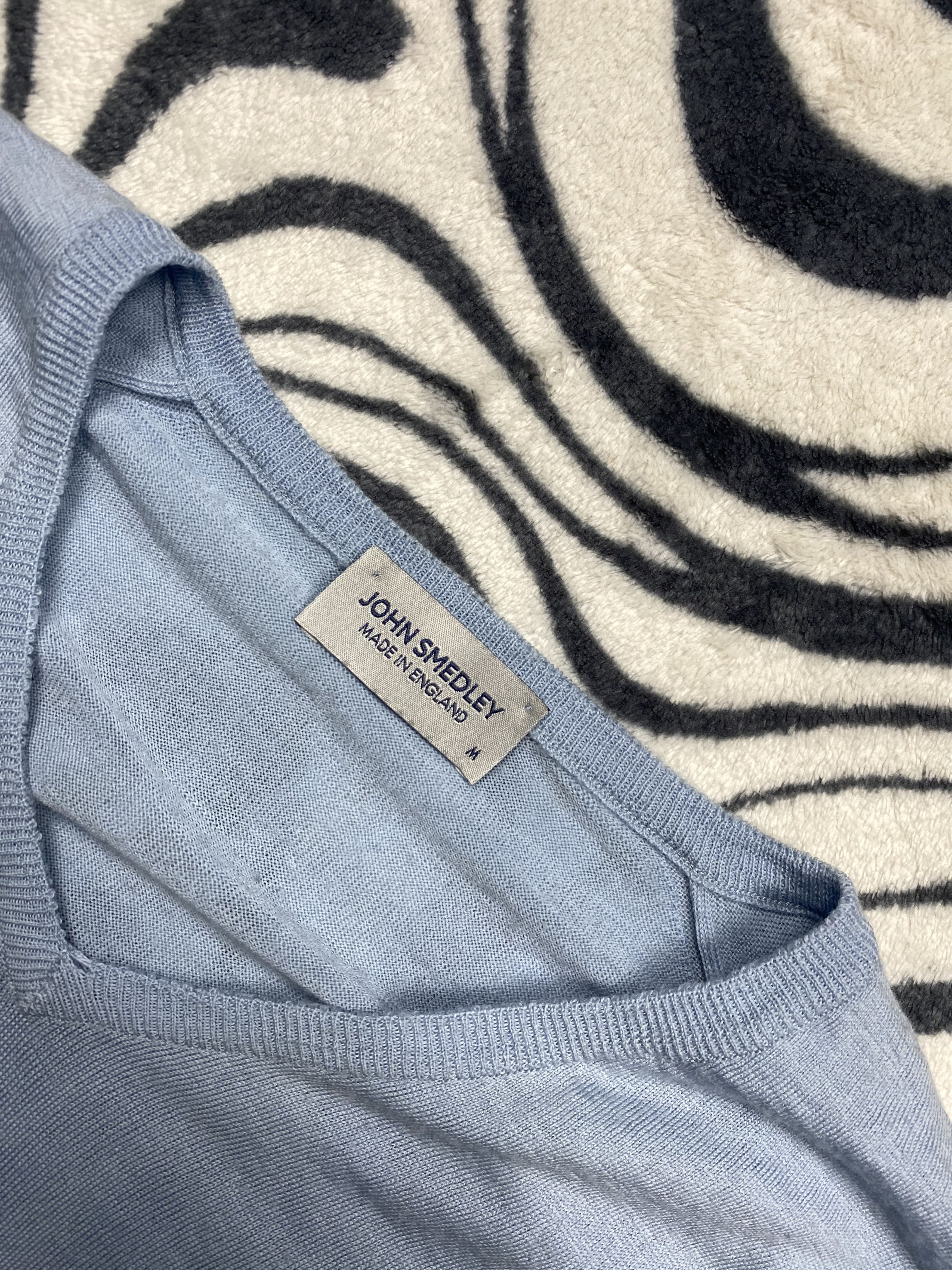 John Smedley × Vintage John Smedley Vintage Merino Wool Sweater Jumper Size US S / EU 44-46 / 1 - 3 Thumbnail