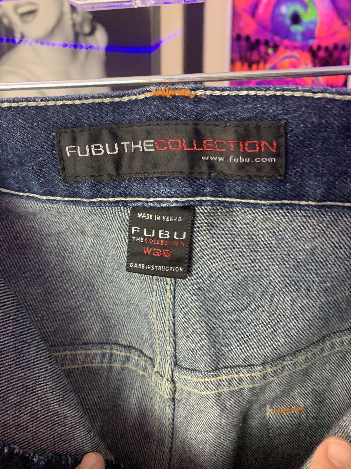 Fubu Vintage Fubu Jorts Size US 38 / EU 54 - 7 Thumbnail