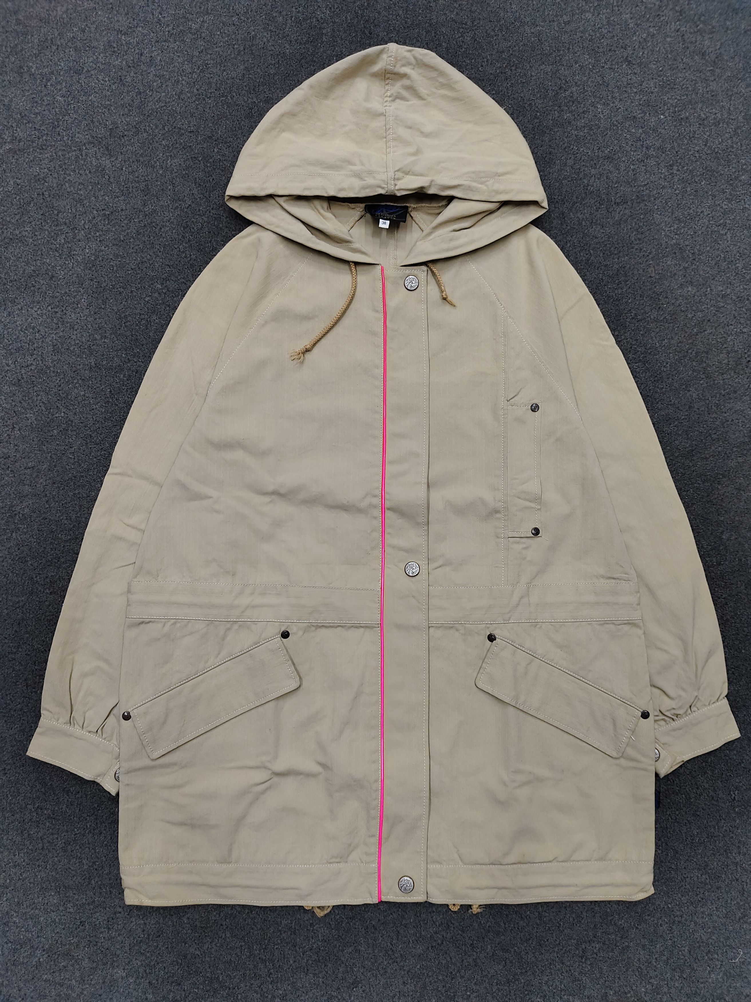 Christian Lacroix 00s Christian Lacroix Pink Tape Minimal Utility Parka Jacket Size M / US 6-8 / IT 42-44 - 1 Thumbnail