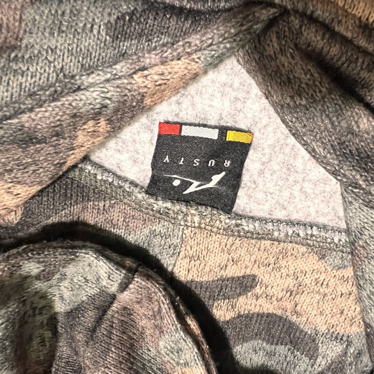 Rusty Rusty Camo Hoodie Size US XS / EU 42 / 0 - 5 Thumbnail