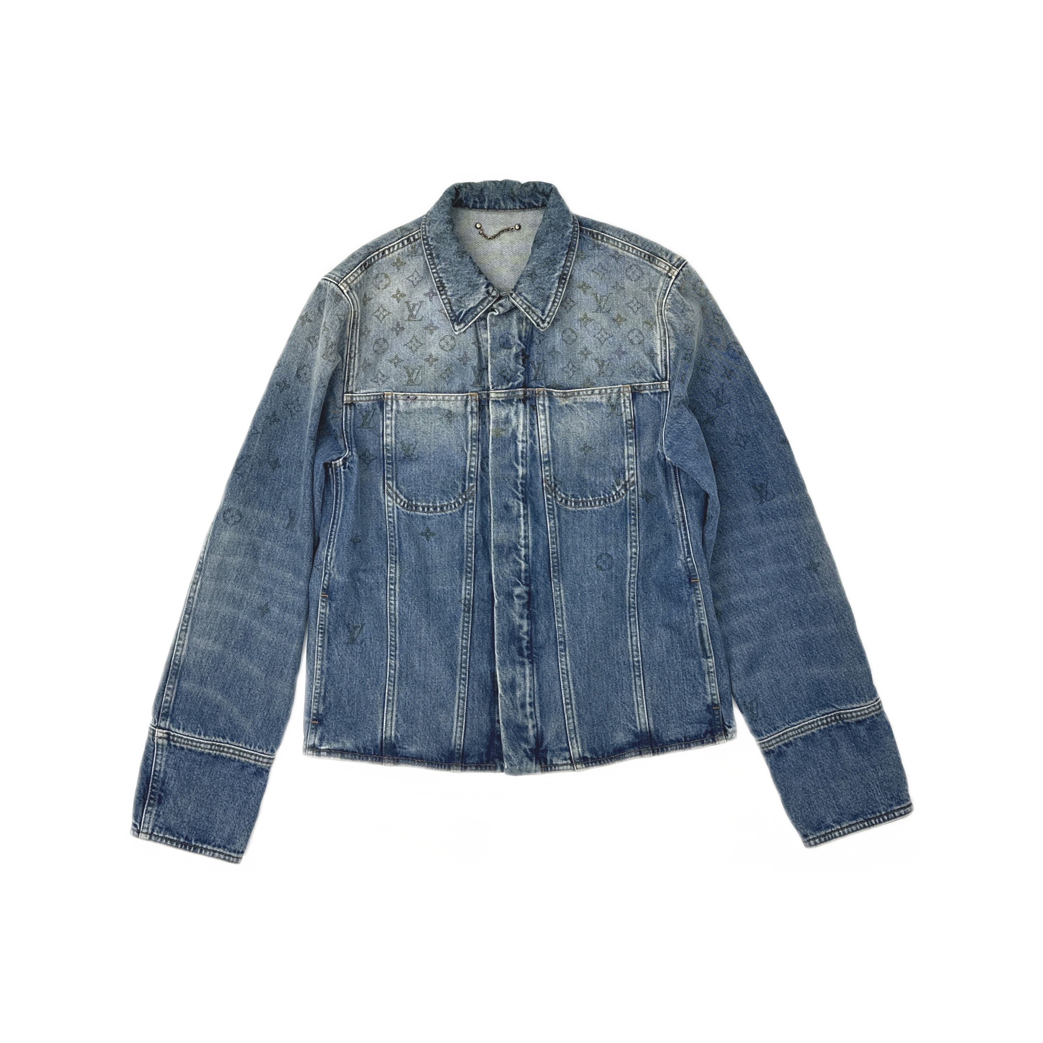 Louis Vuitton LV Karakoram Denim Jacket 48 NWT | Grailed