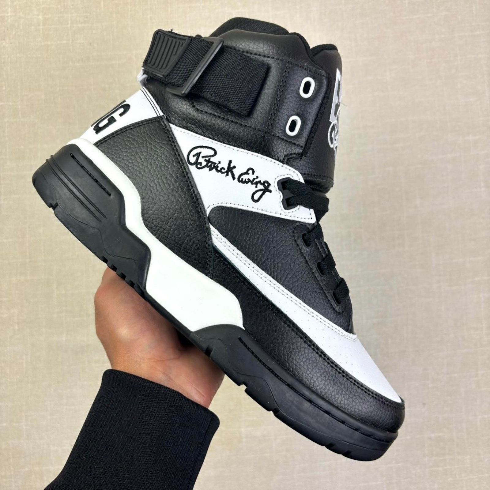 Other 🎬 Ewing 33 HI “Black White” 9M Size US 9 / EU 42 - 1 Thumbnail