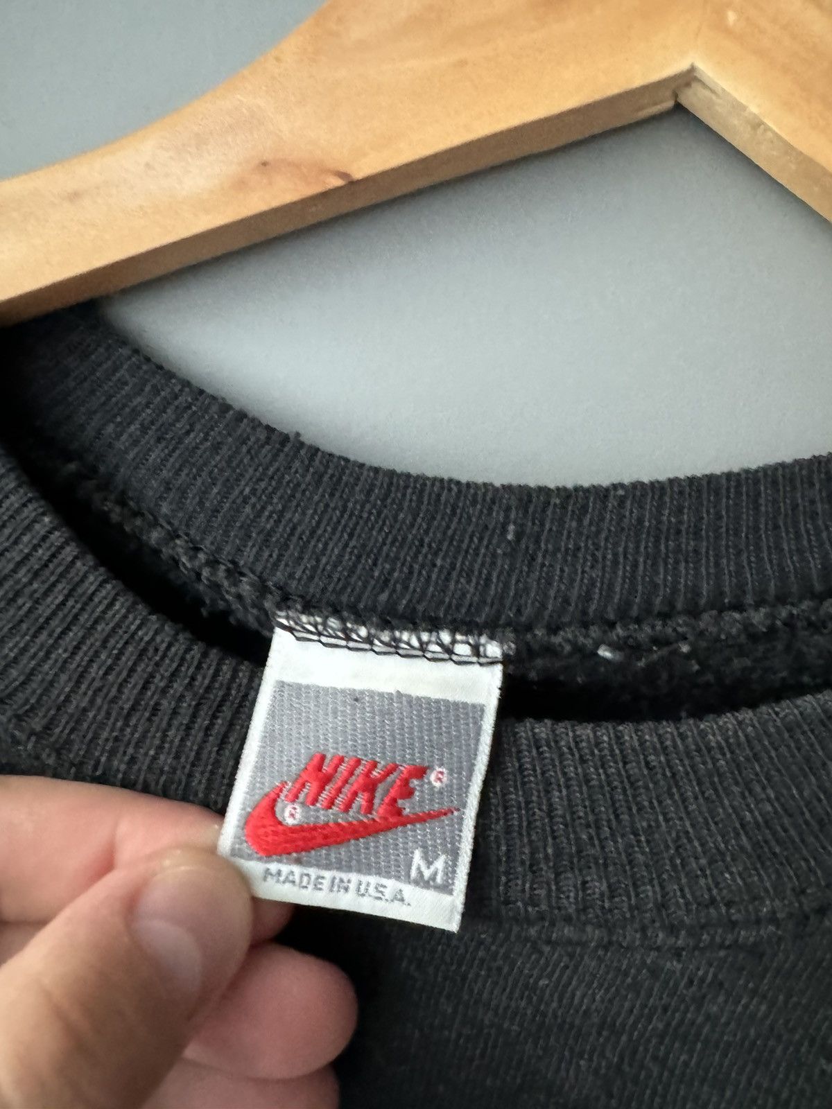 Nike × Vintage NIKE VINTAGE CENTER LOGO OVERSIZE BOXY SWEATSHIRT Size US M / EU 48-50 / 2 - 4 Thumbnail