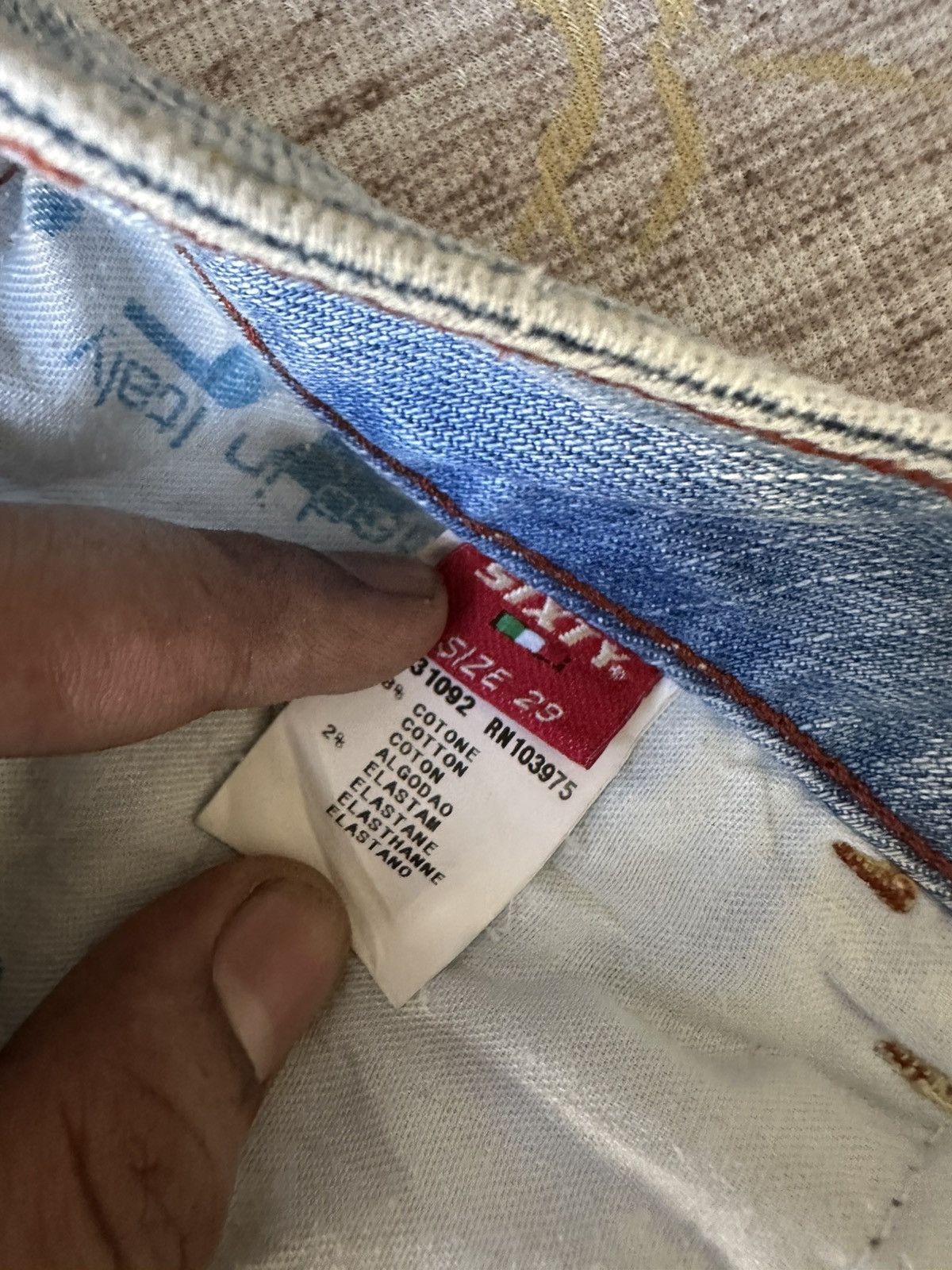 Miss Sixty FLARE Miss Sixty Faded Blue Jeans Size 28" / US 6 / IT 42 - 19 Thumbnail