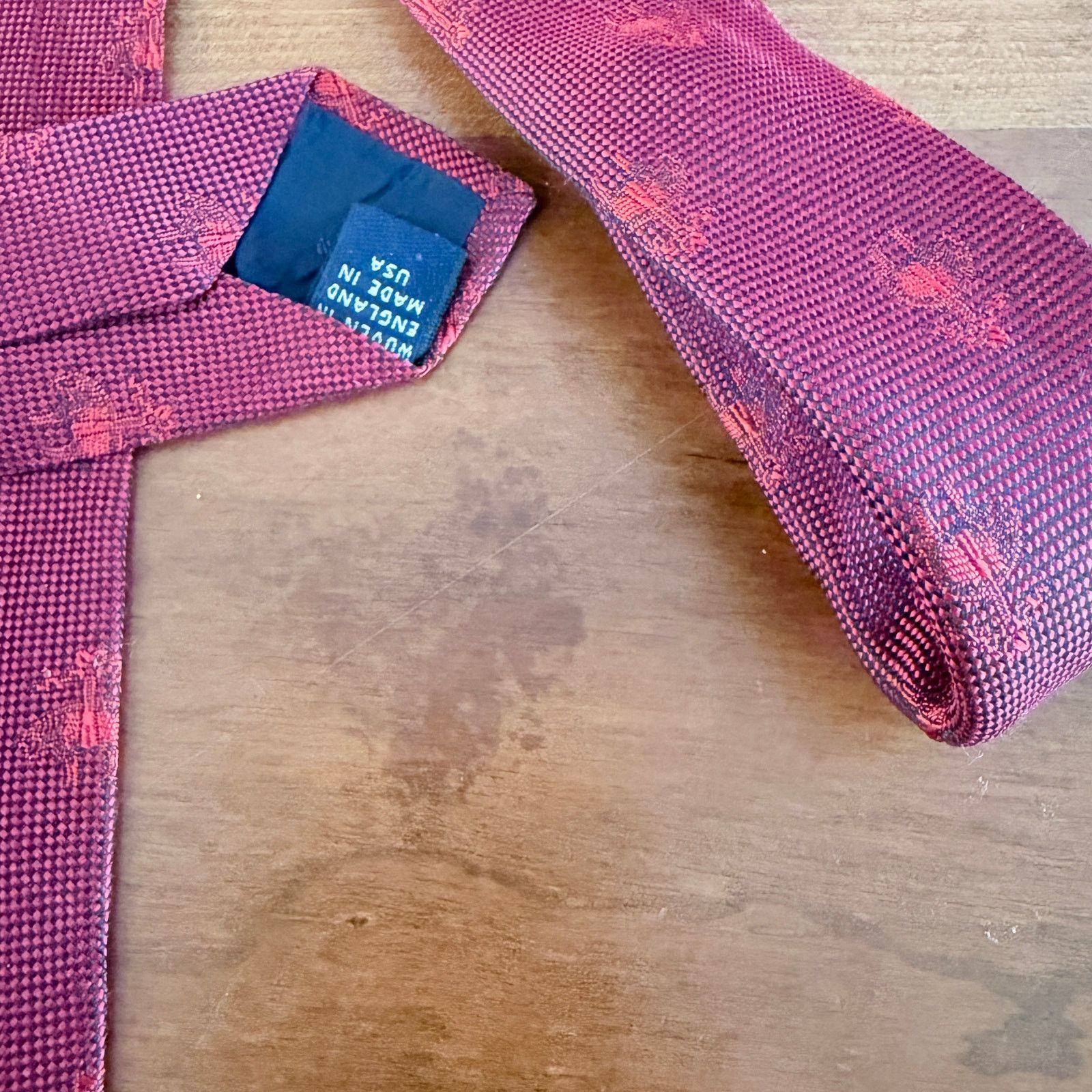 Other Brooks Brothers Makers Geometric Silk Men's Tie Size ONE SIZE - 3 Thumbnail