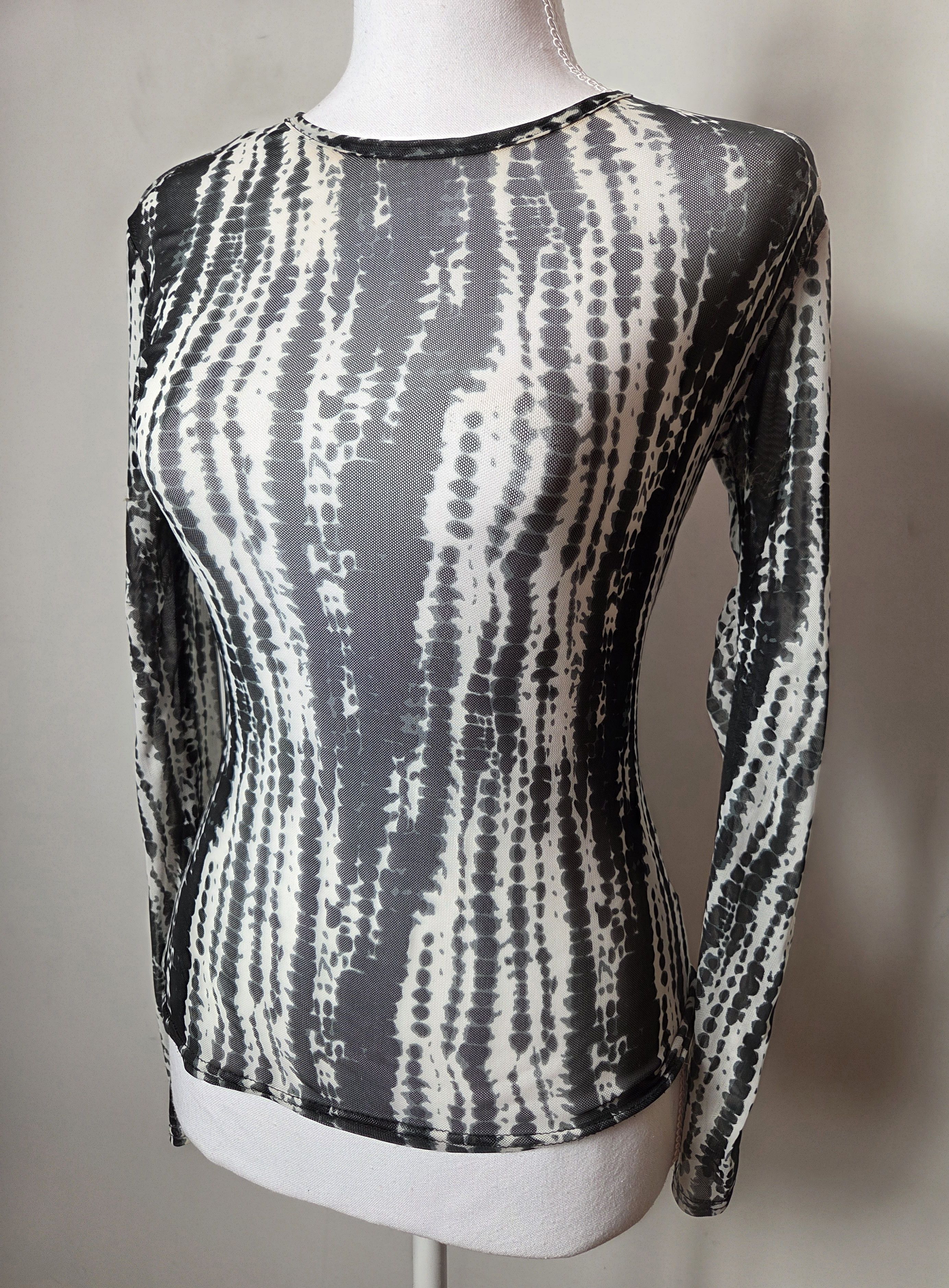 Hysteric Glamour Vintage mesh top goth emo avant garde japan Size S / US 4 / IT 40 - 1 Thumbnail
