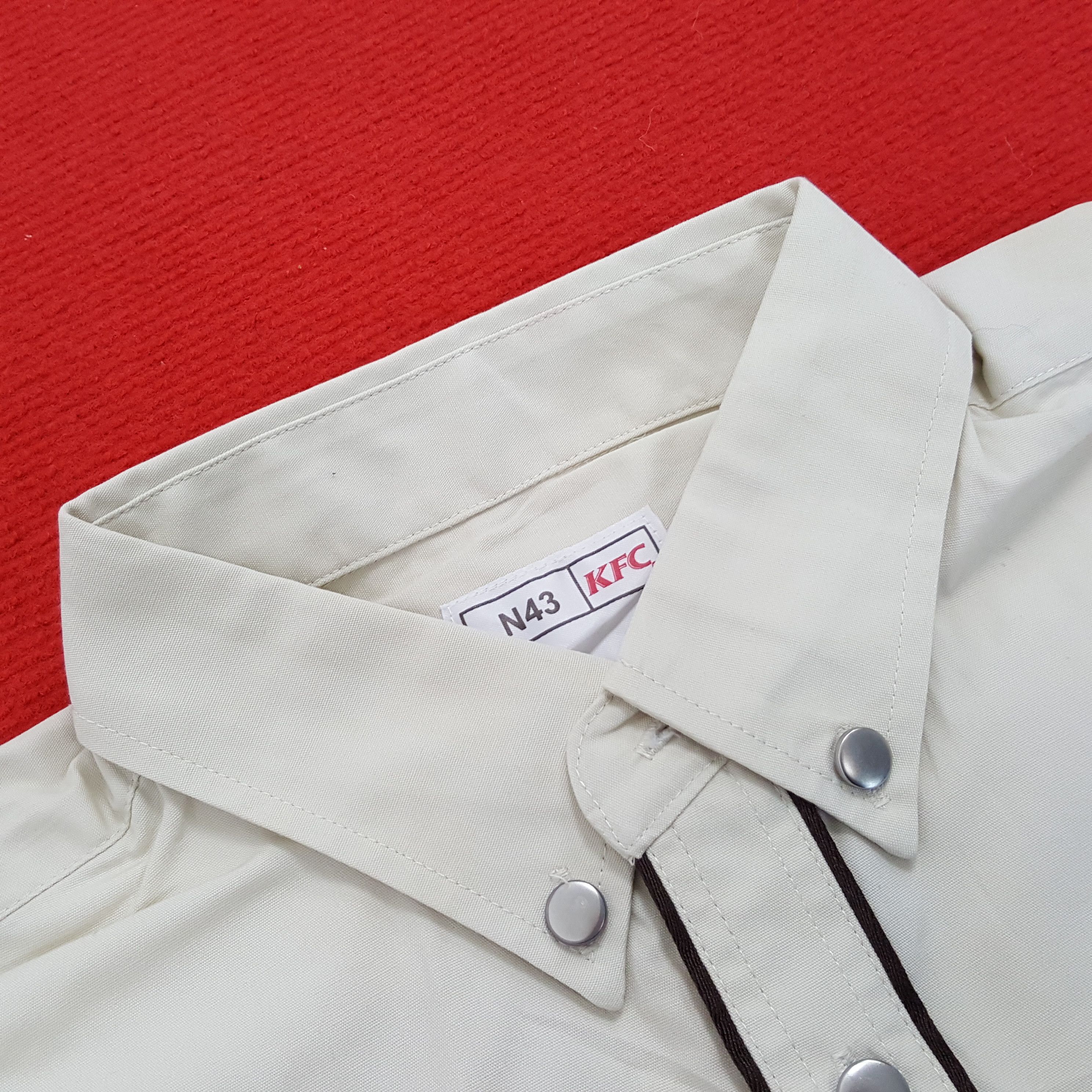Vintage KFC X Pizza Hut Workers Working Shirt Size US M / EU 48-50 / 2 - 6 Thumbnail