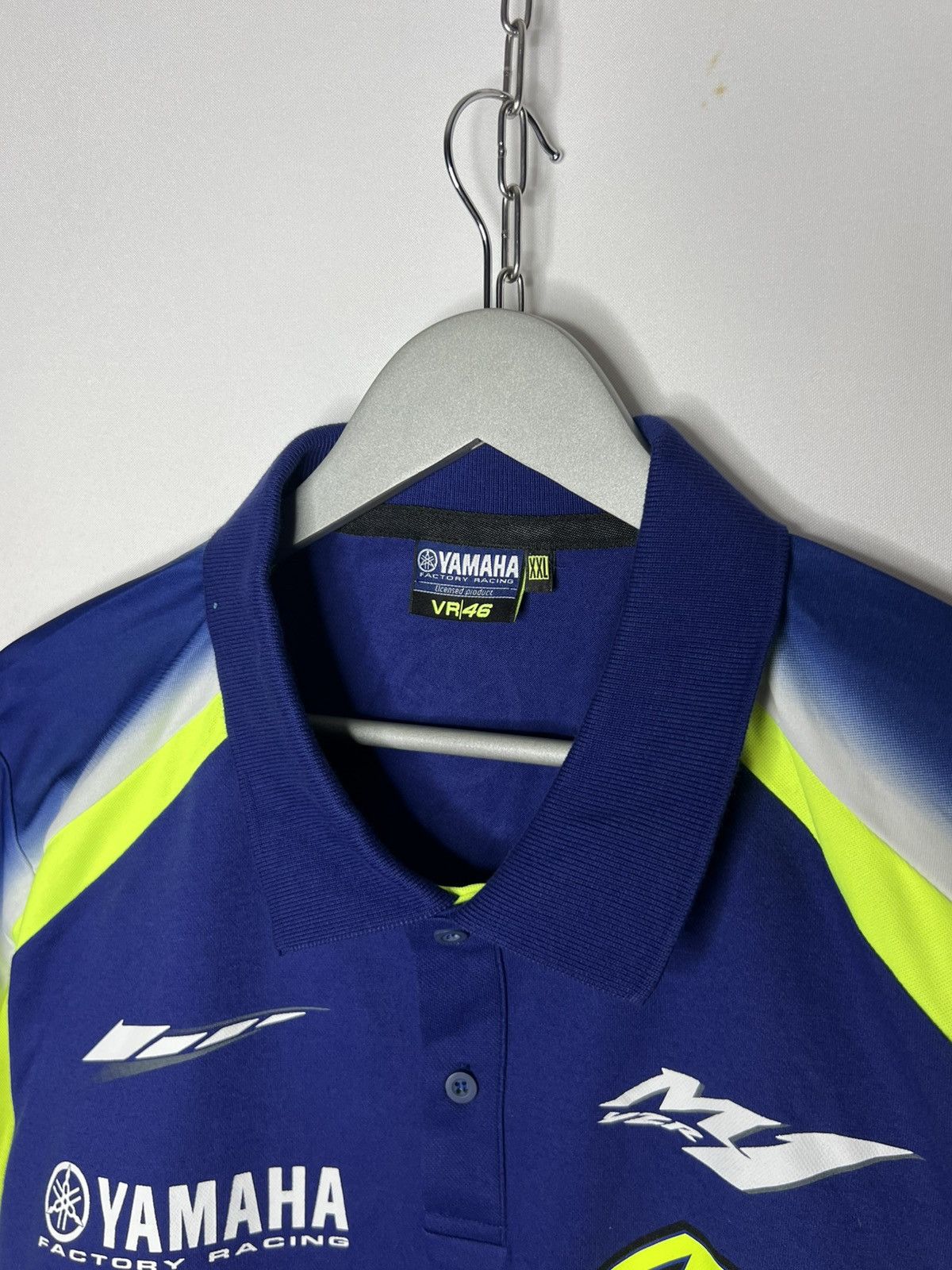 Yamaha Yamaha VR 46 Big Logo Racing Polo Shirt F1 Team Size US XXL / EU 58 / 5 - 6 Thumbnail