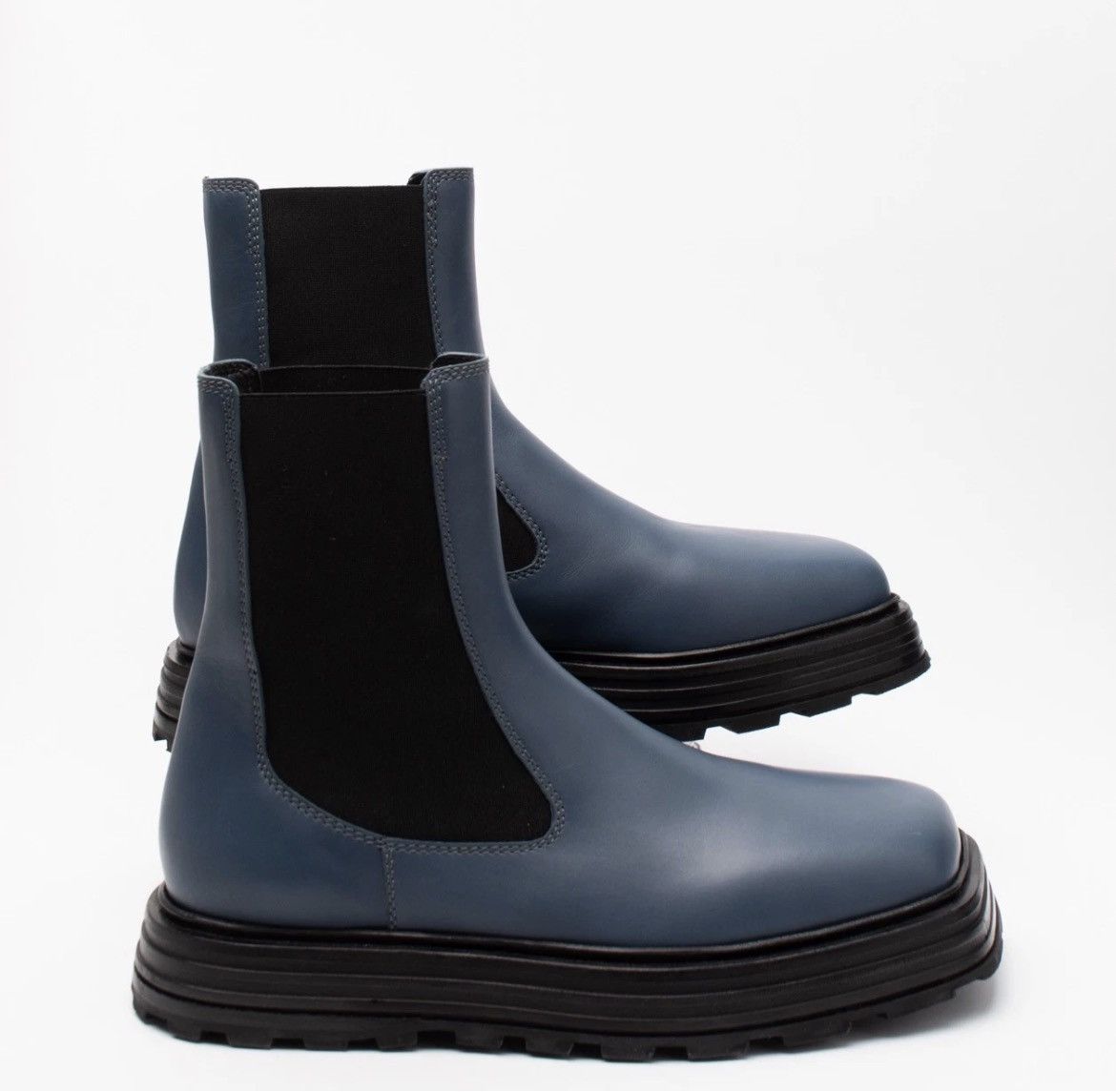 Jil Sander JIL SANDER Leather Chelsea Boots sz11 US ! Size US 11 / EU 44 - 2 Thumbnail