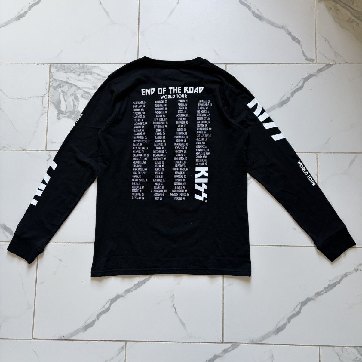 KISS NWT KISS End of the Road World Tour Long Sleeve T Shirt Tee Size US M / EU 48-50 / 2 - 2 Thumbnail