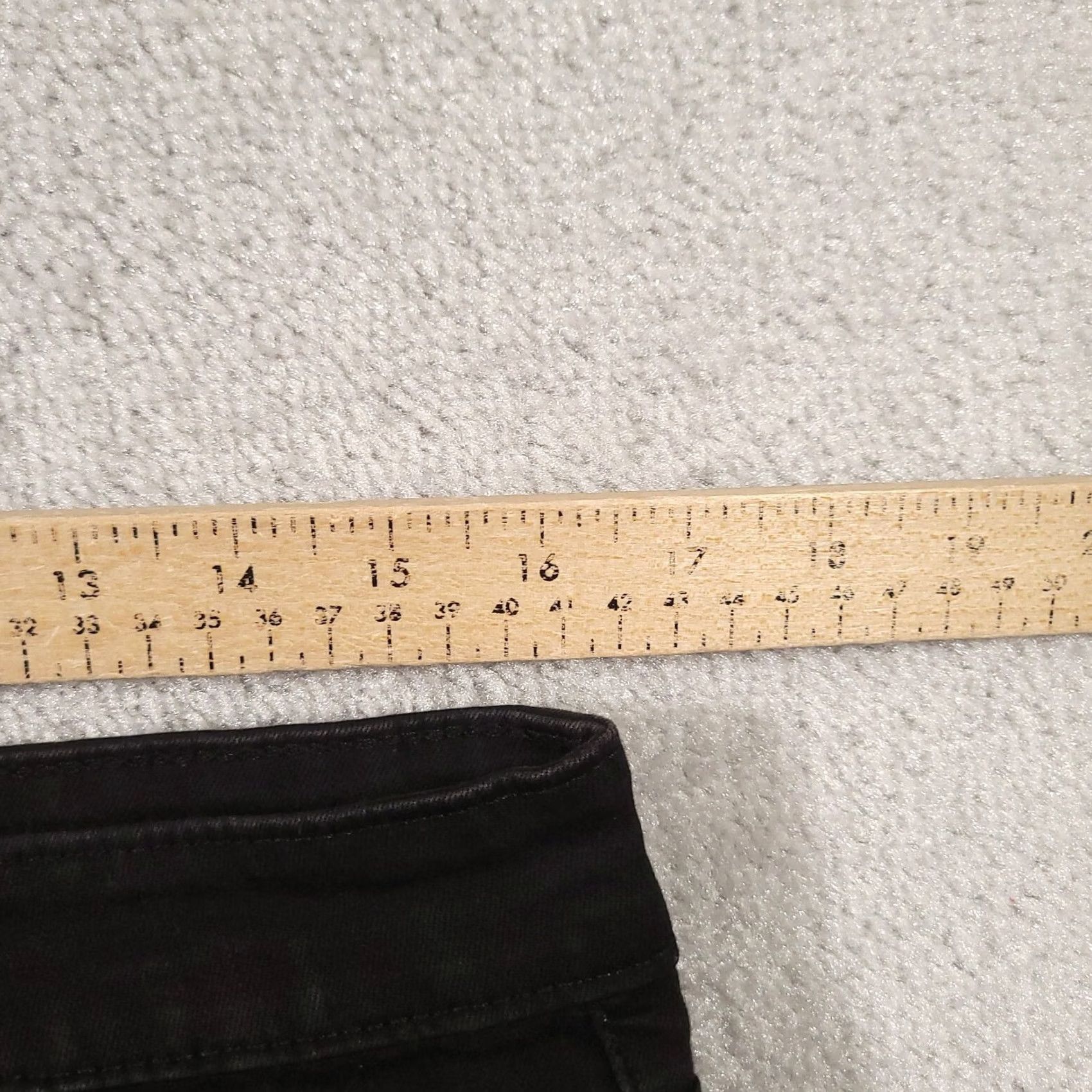 Levi's Levi's Jeans Womens 33 Black Denim Flare Y2K Size 24" / US 00 / IT 34 - 4 Thumbnail