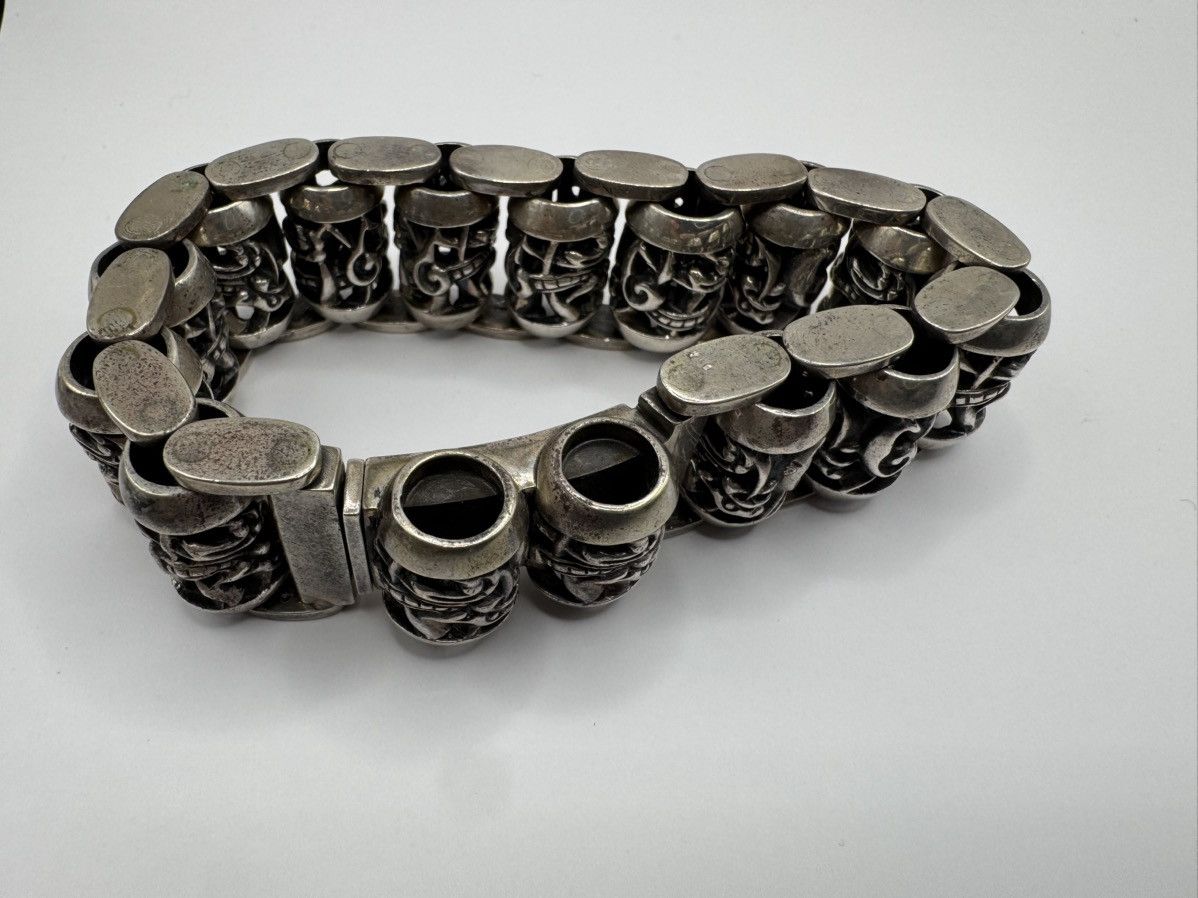 Chrome Hearts Chrome Hearts Celtic Roller Sterling Bracelet (2000 Stamp) Size ONE SIZE - 7 Thumbnail