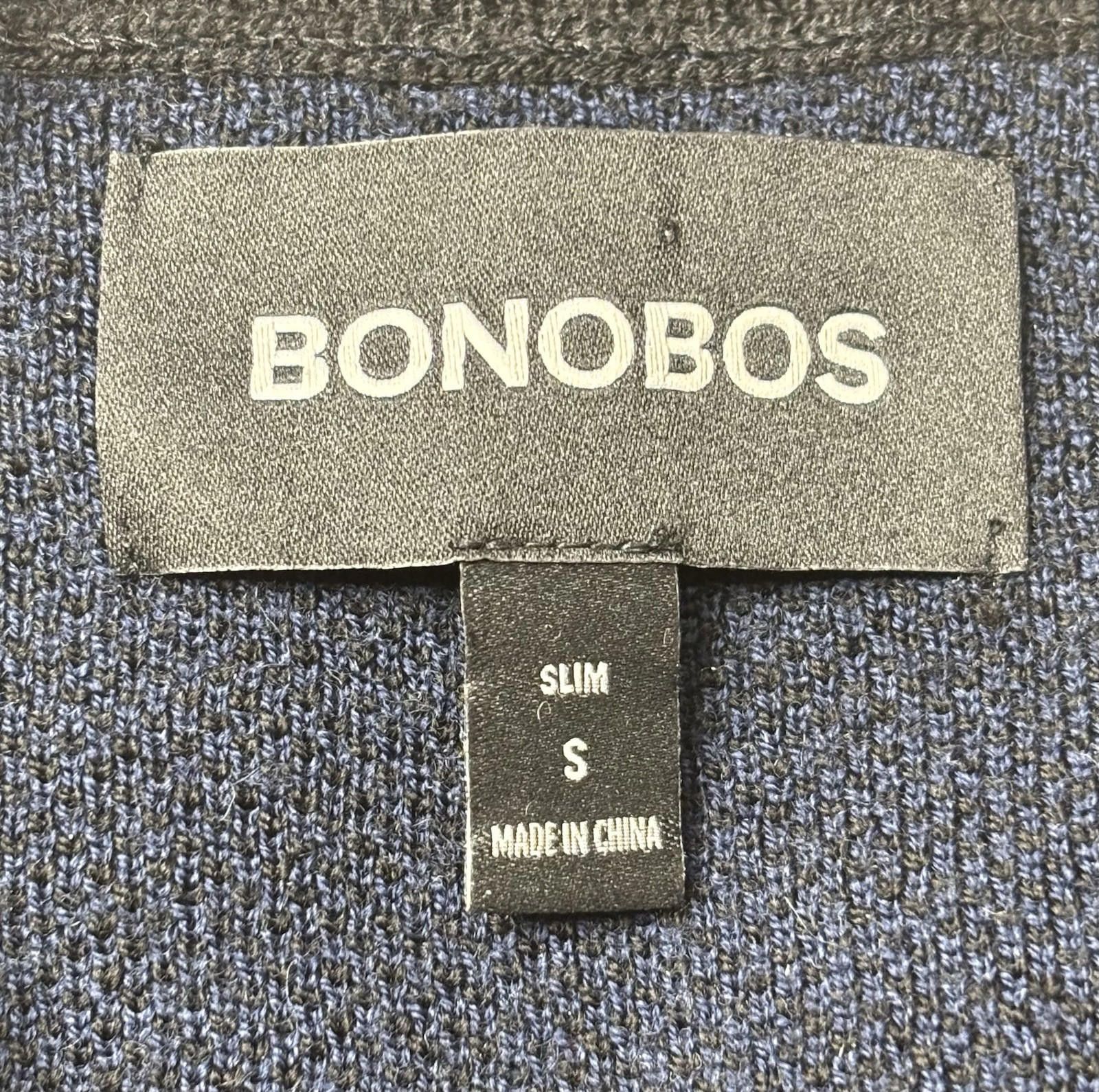 Bonobos Bonobos Sweater Men's Small Merino Wool Slim Fit 1/4 Zip Size US S / EU 44-46 / 1 - 2 Thumbnail