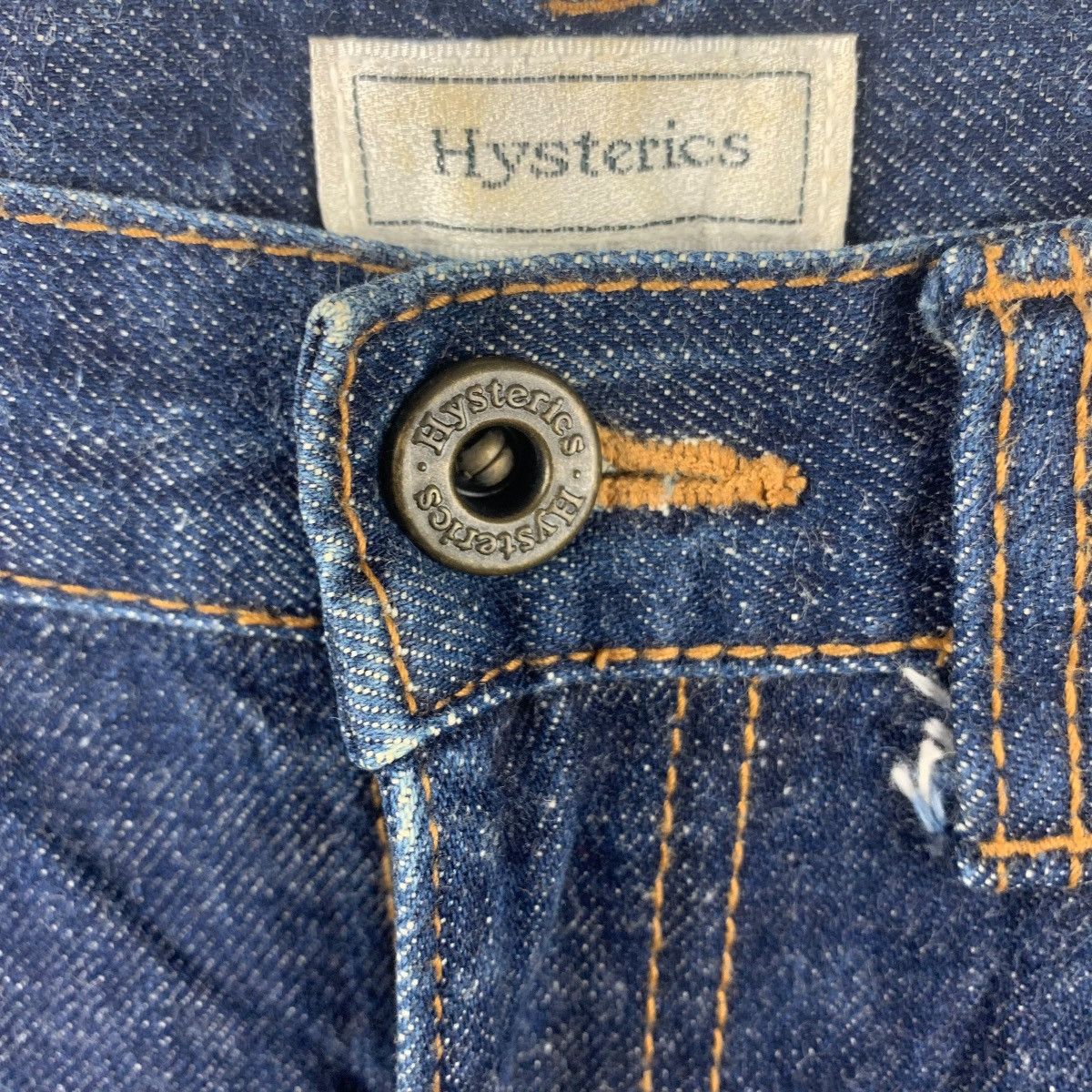 Hysteric Glamour × Japanese Brand × Vintage Vintage HYSTERIC Skinny blue jeans Size 28" / US 6 / IT 42 - 5 Thumbnail