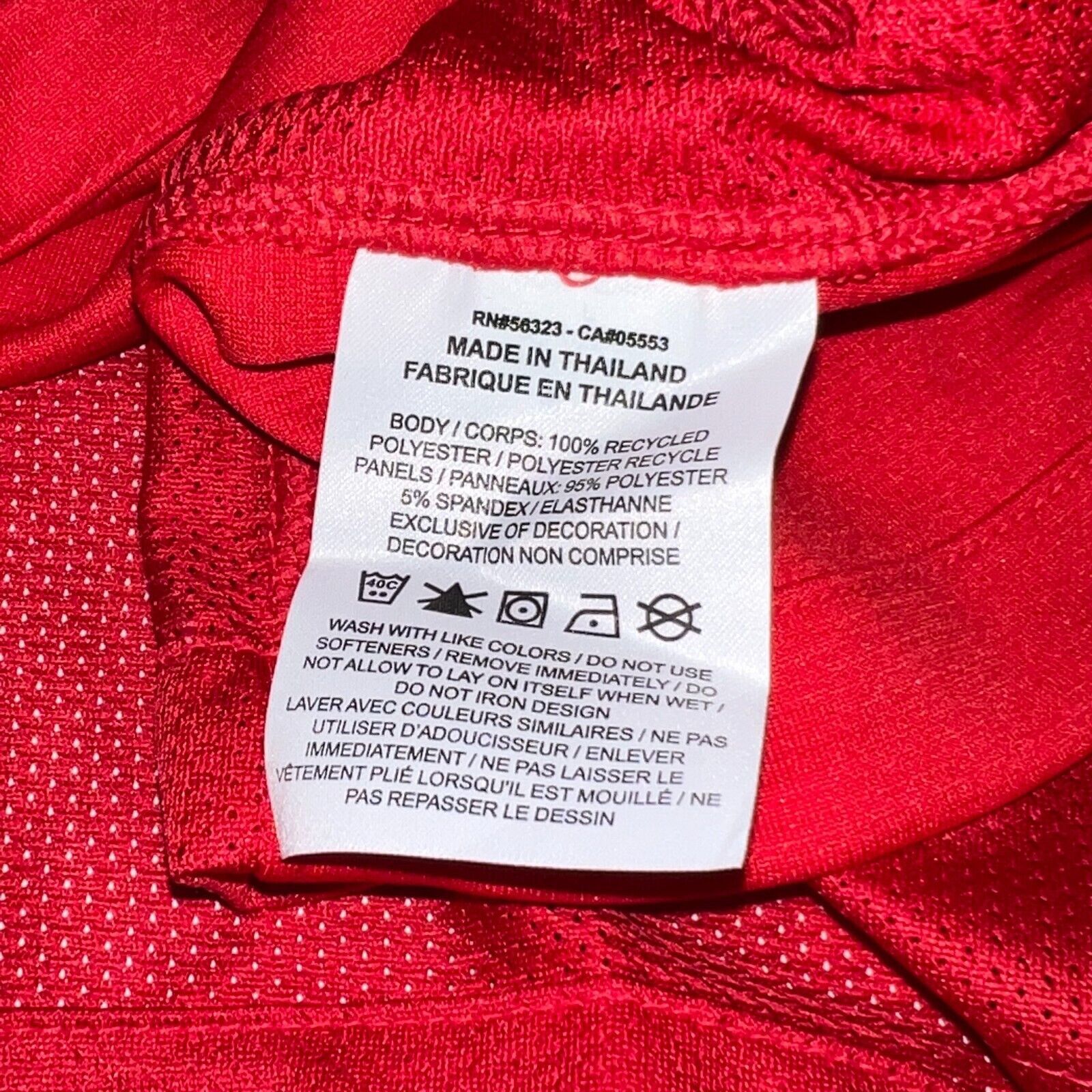 Nike NIKE CANADA 2019 HOME SOCCER JERSEY CQ3839 657 MENS LARGE Size US L / EU 52-54 / 3 - 10 Thumbnail