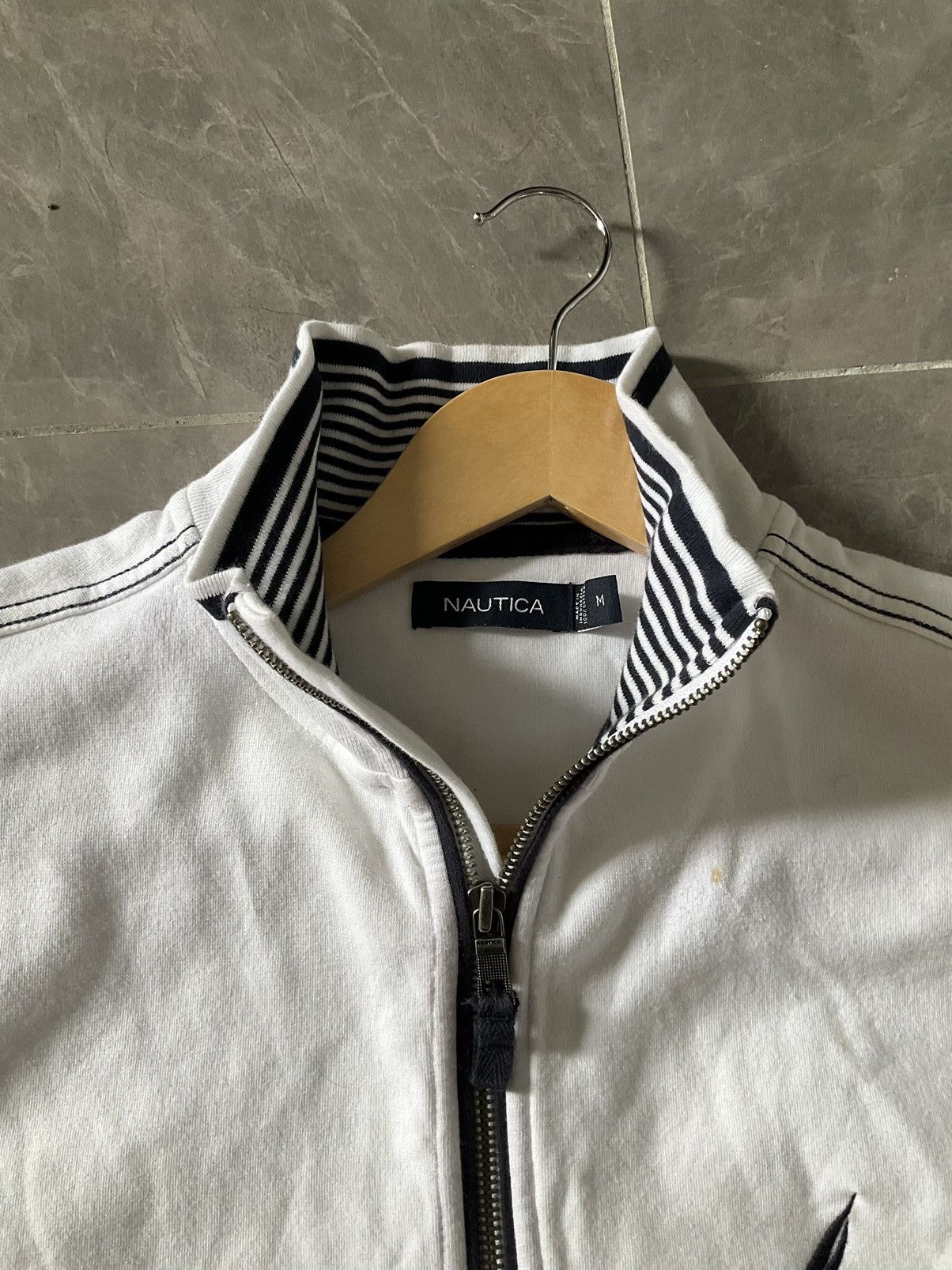Nautica Nautica Men’s & Tall Half Zip Mock Neck Sweater Size US M / EU 48-50 / 2 - 3 Thumbnail