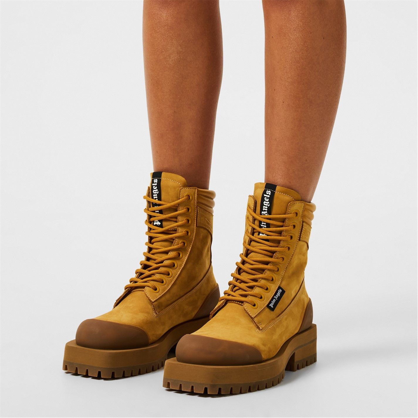 Palm Angels o1g2r1mq0425 Desert Boots in Sand Size US 6 / IT 36 - 2 Thumbnail