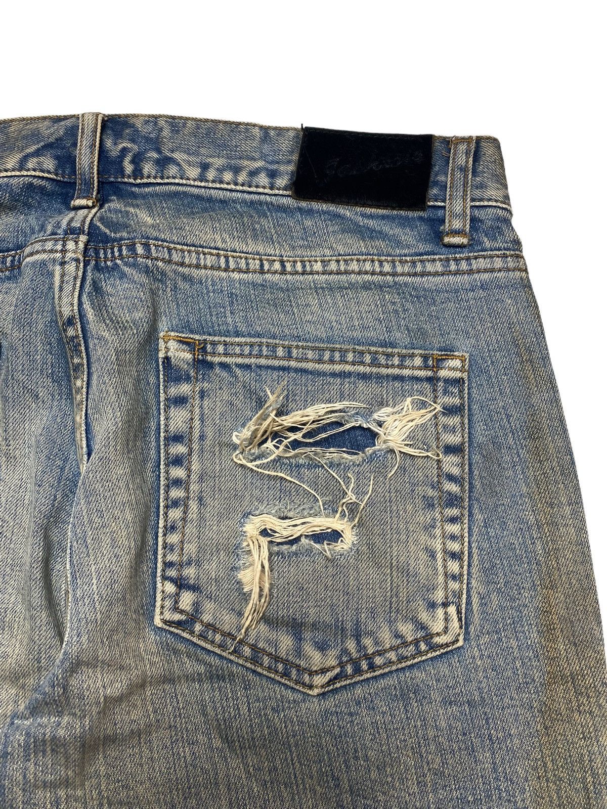 Beauty Beast 2000s Jackrose - Mud Wash Crash Denim Size US 31 - 15 Thumbnail