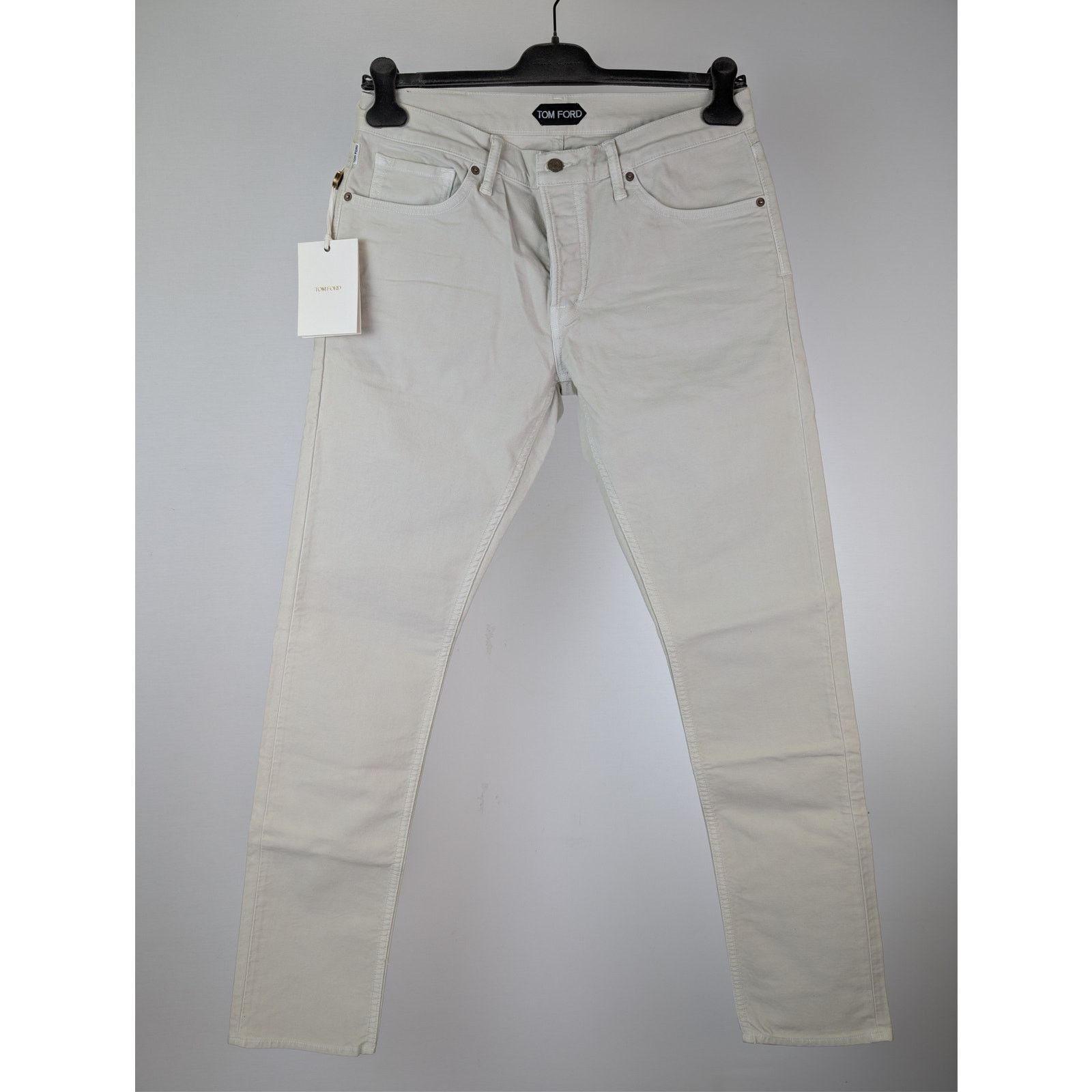 Tom Ford o1rshd1 Slim Fit Denim Jeans in Light Yellow 30 Size US 30 / EU 46 - 1 Thumbnail