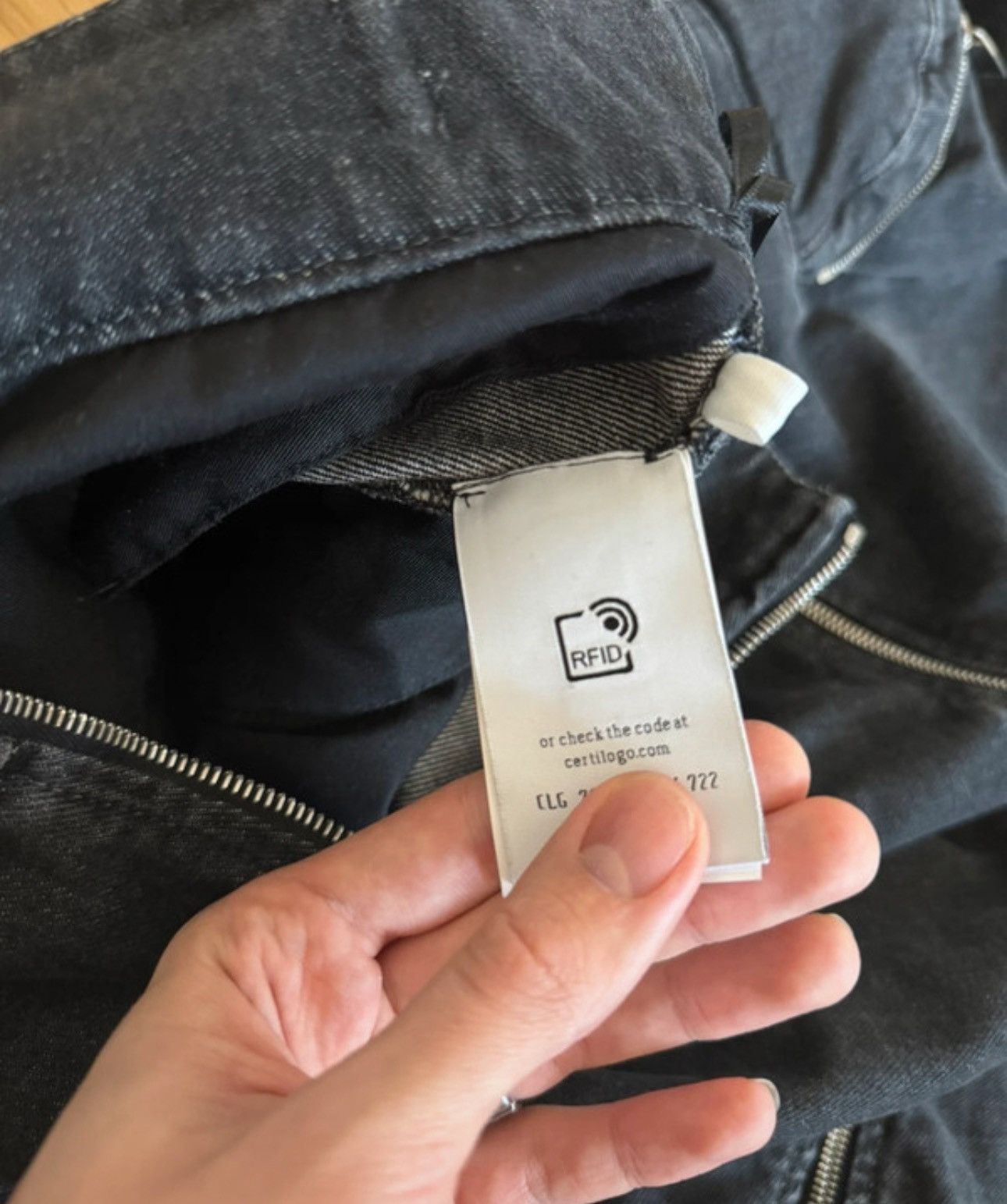 Off-White Off white denim zipper pants Size US 30 / EU 46 - 13 Thumbnail