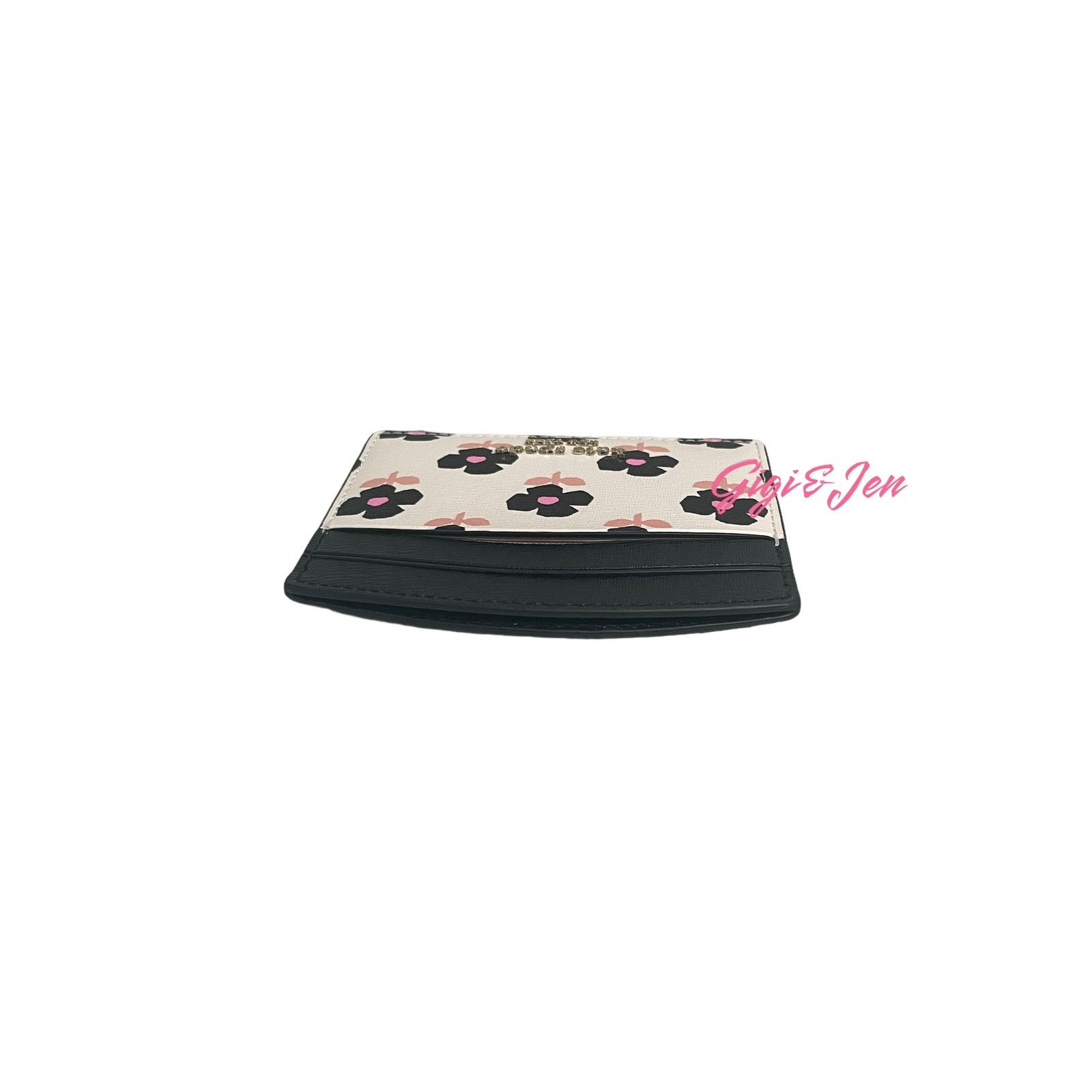 Kate Spade Kate Spade Print Floral Cardholder ID Wallet Card Size ONE SIZE - 6 Thumbnail