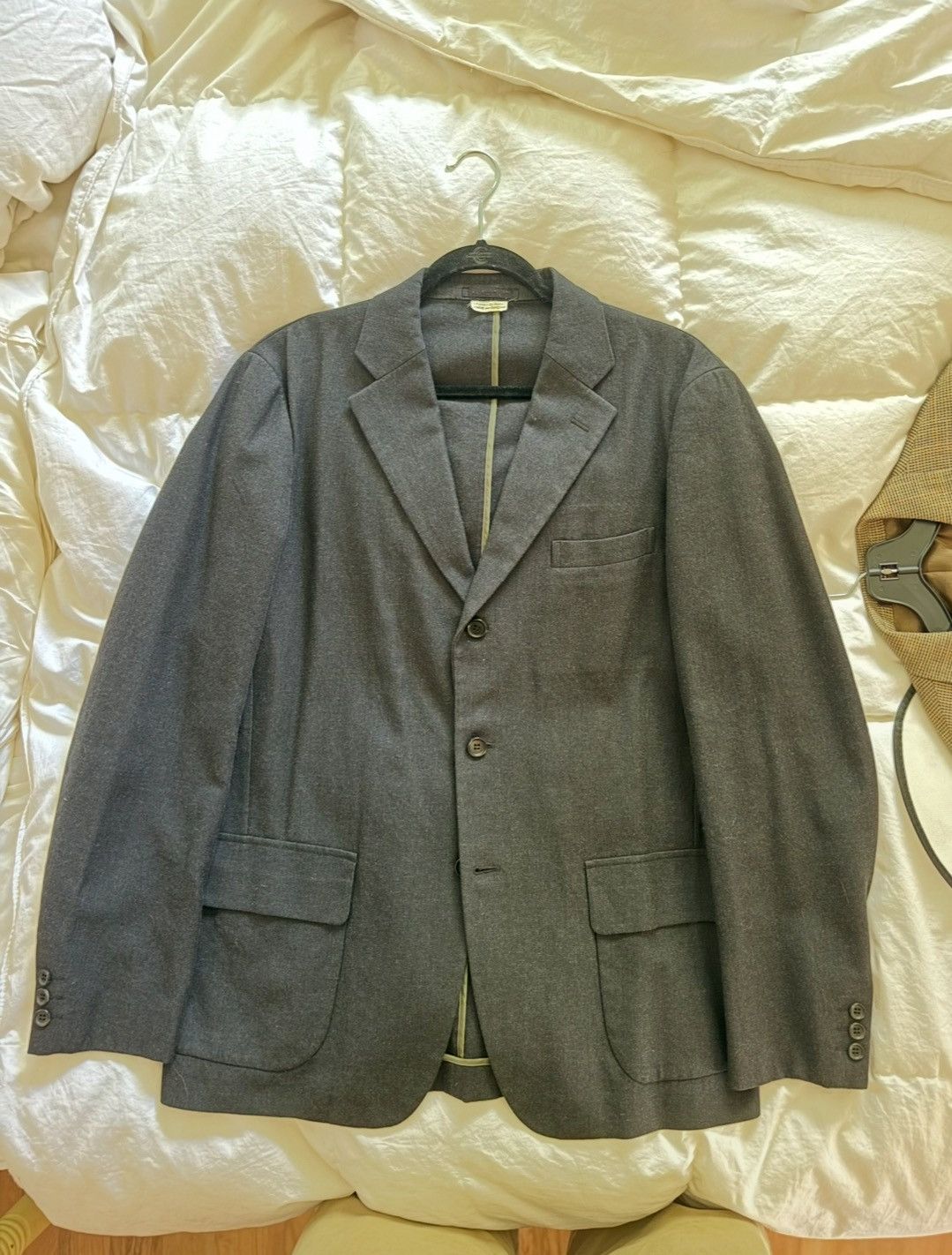 Comme des Garcons Homme Deux Commes des garcons Homme Deux Blazer Size 44R - 2 Thumbnail