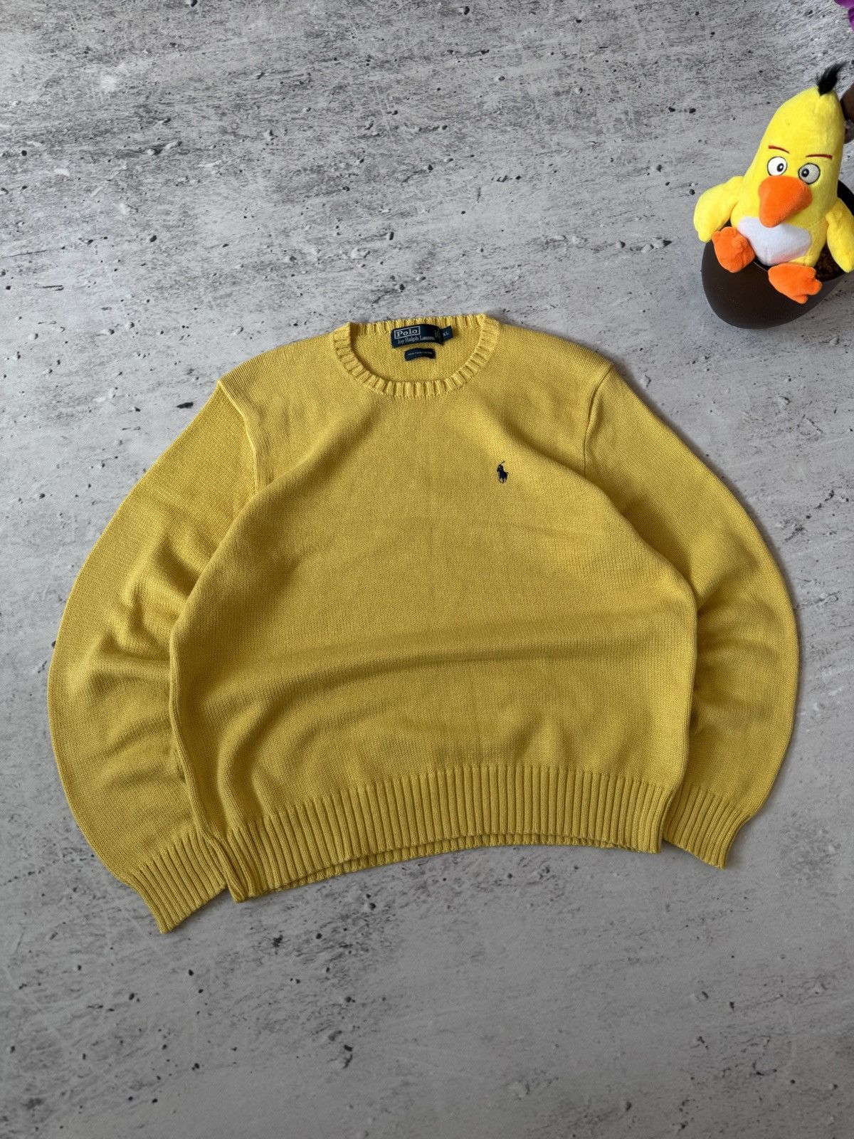 Polo Ralph Lauren × Vintage POLO RALPH LAUREN VINTAGE BASIC LOGO OVERSIZE BAGGY SWEATER Size US XL / EU 56 / 4 - 1 Thumbnail