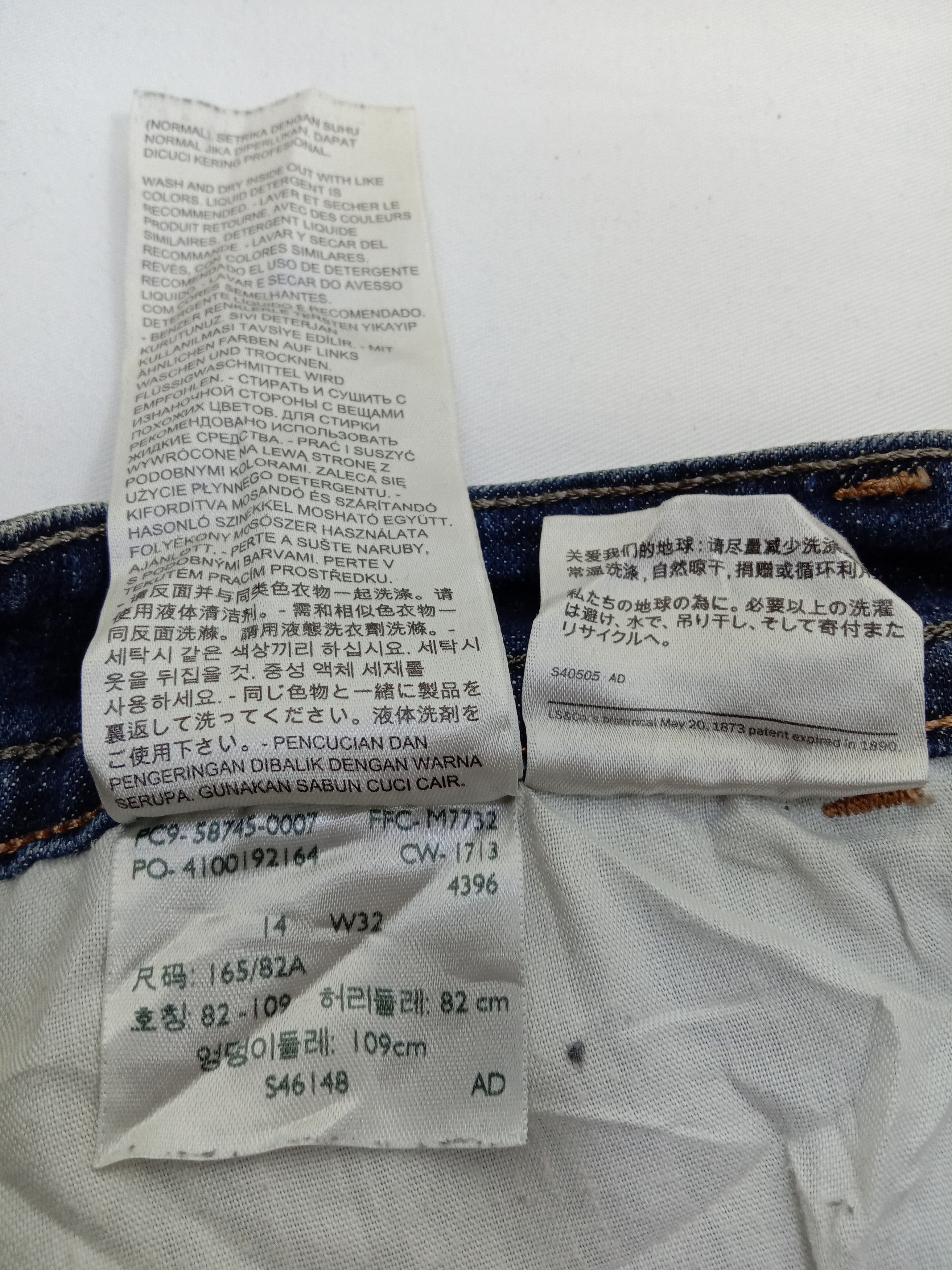 Levi's Vintage Levi's Mid Rise Skinny Jeans Size 32" / US 10 / IT 46 - 12 Thumbnail