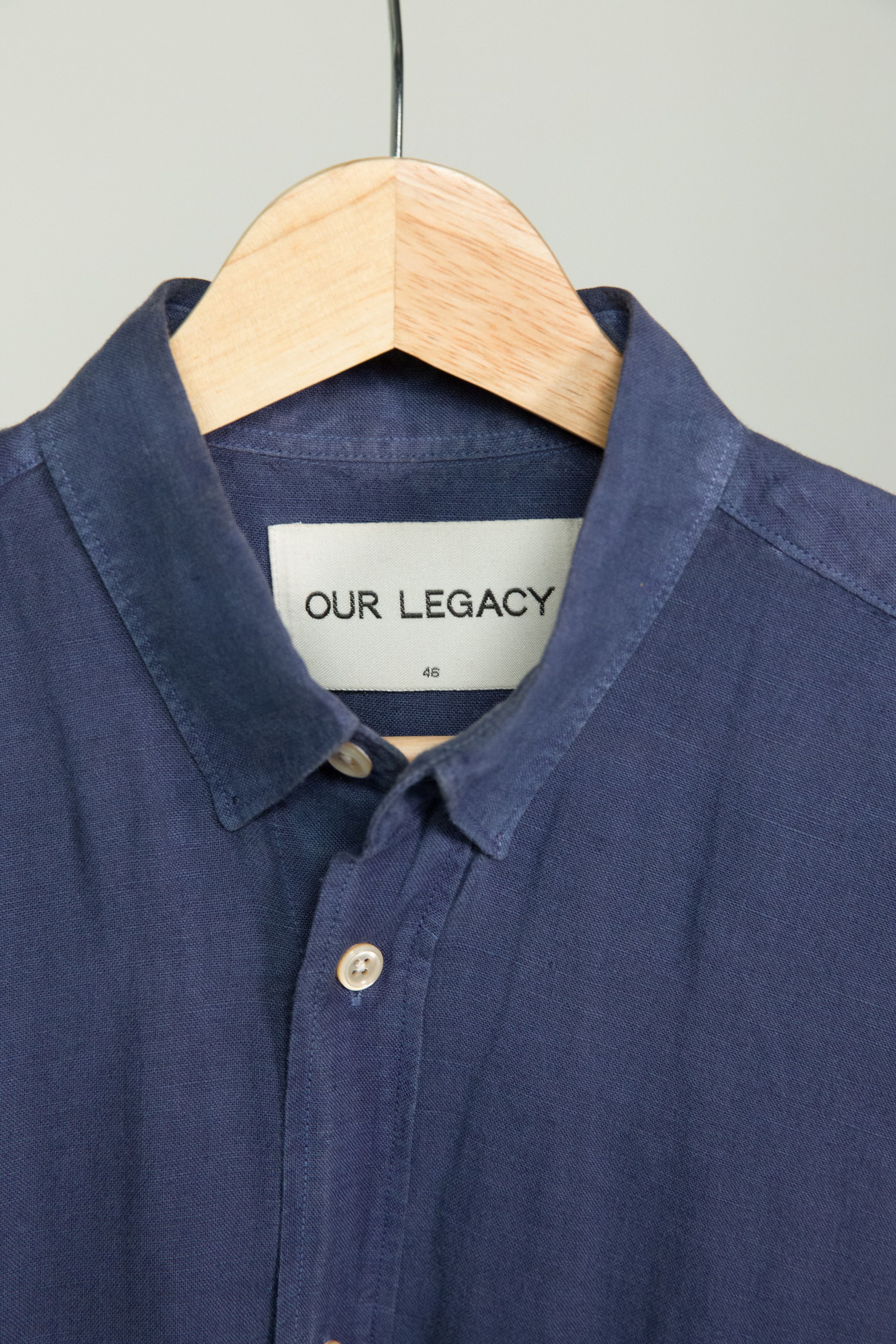 Our Legacy Our Legacy Generation Shirt in Blue Size US S / EU 44-46 / 1 - 8 Thumbnail