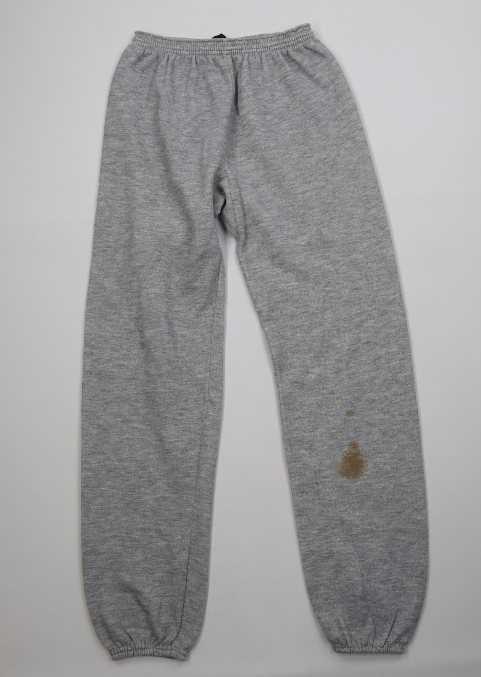 Vintage Vintage 70s 80s Streetwear Gusset Sweatpants Joggers Gray Size US 32 / EU 48 - 1 Thumbnail