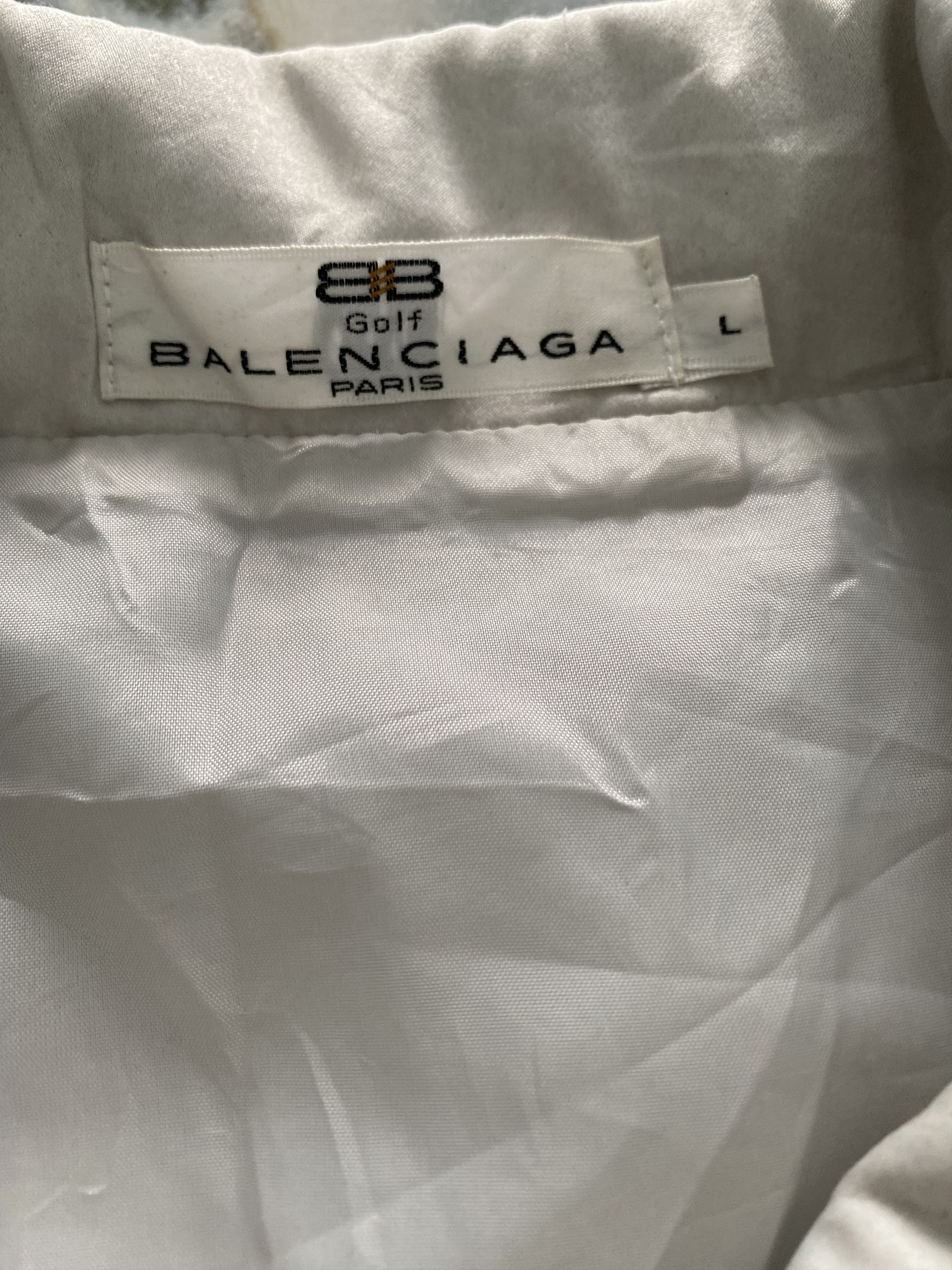 Balenciaga × Vintage Vintage Balenciaga Parka Jacket Size US L / EU 52-54 / 3 - 3 Thumbnail