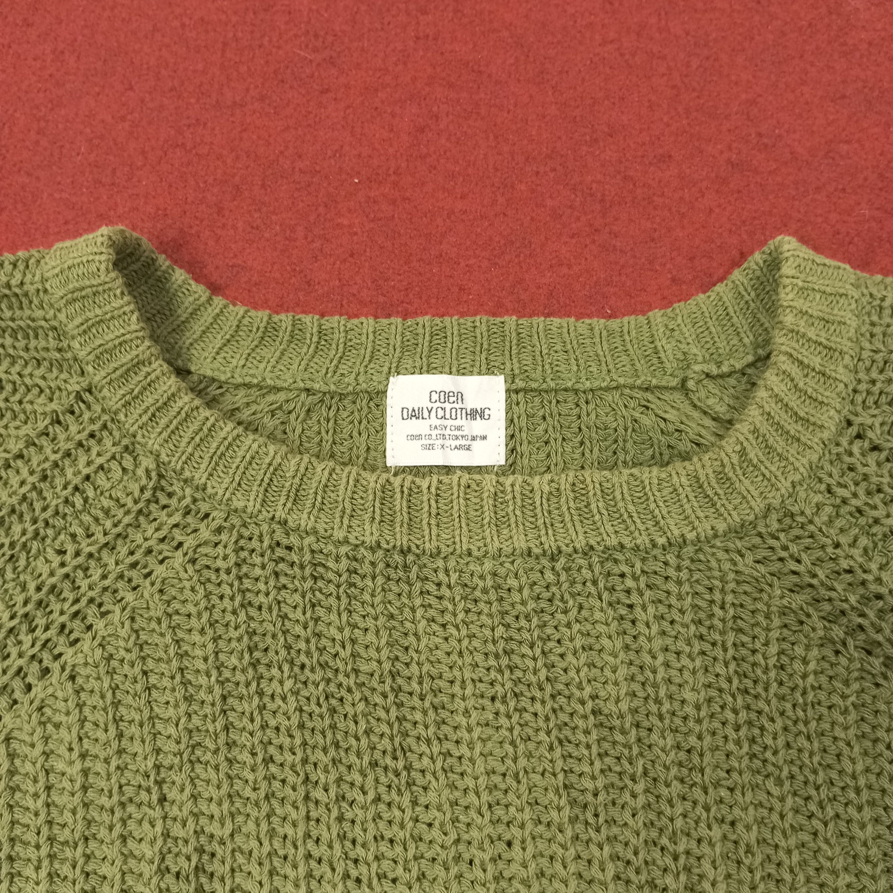 Vintage Coen Custom Skulls Art Knitwear c225n1 Size US M / EU 48-50 / 2 - 4 Thumbnail