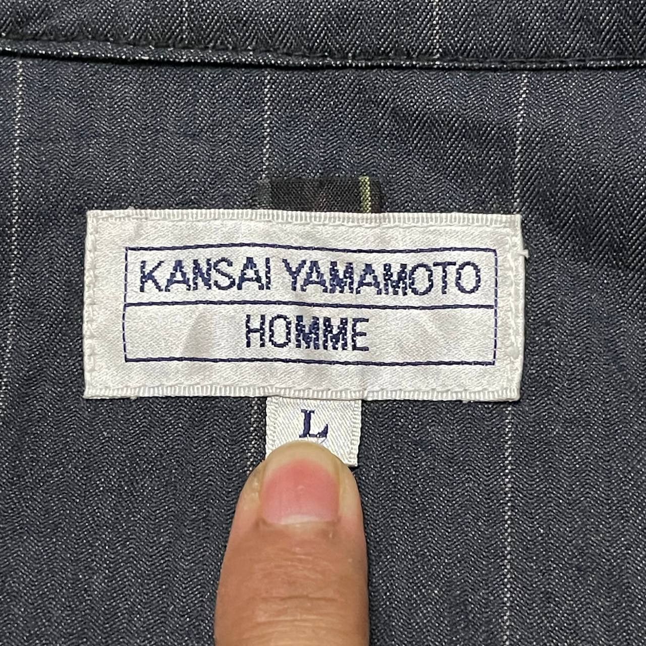 Kansai Yamamoto Vintage Kansai Yamamoto Homme Zipper Jacket Size US L / EU 52-54 / 3 - 6 Thumbnail