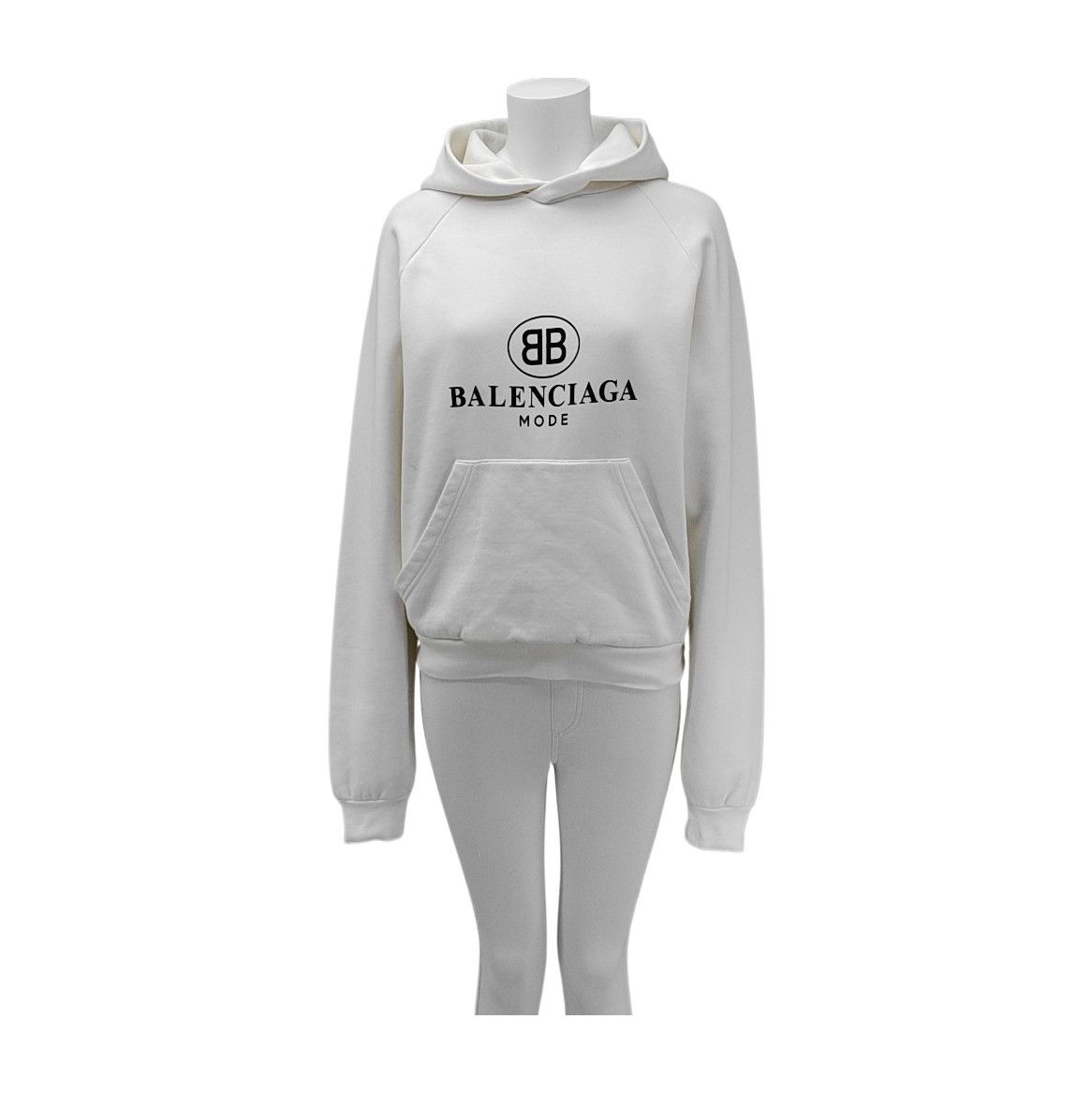 Balenciaga Balenciaga Logo Cotton Hoodie Size XS Size XS / US 0-2 / IT 36-38 - 1 Thumbnail