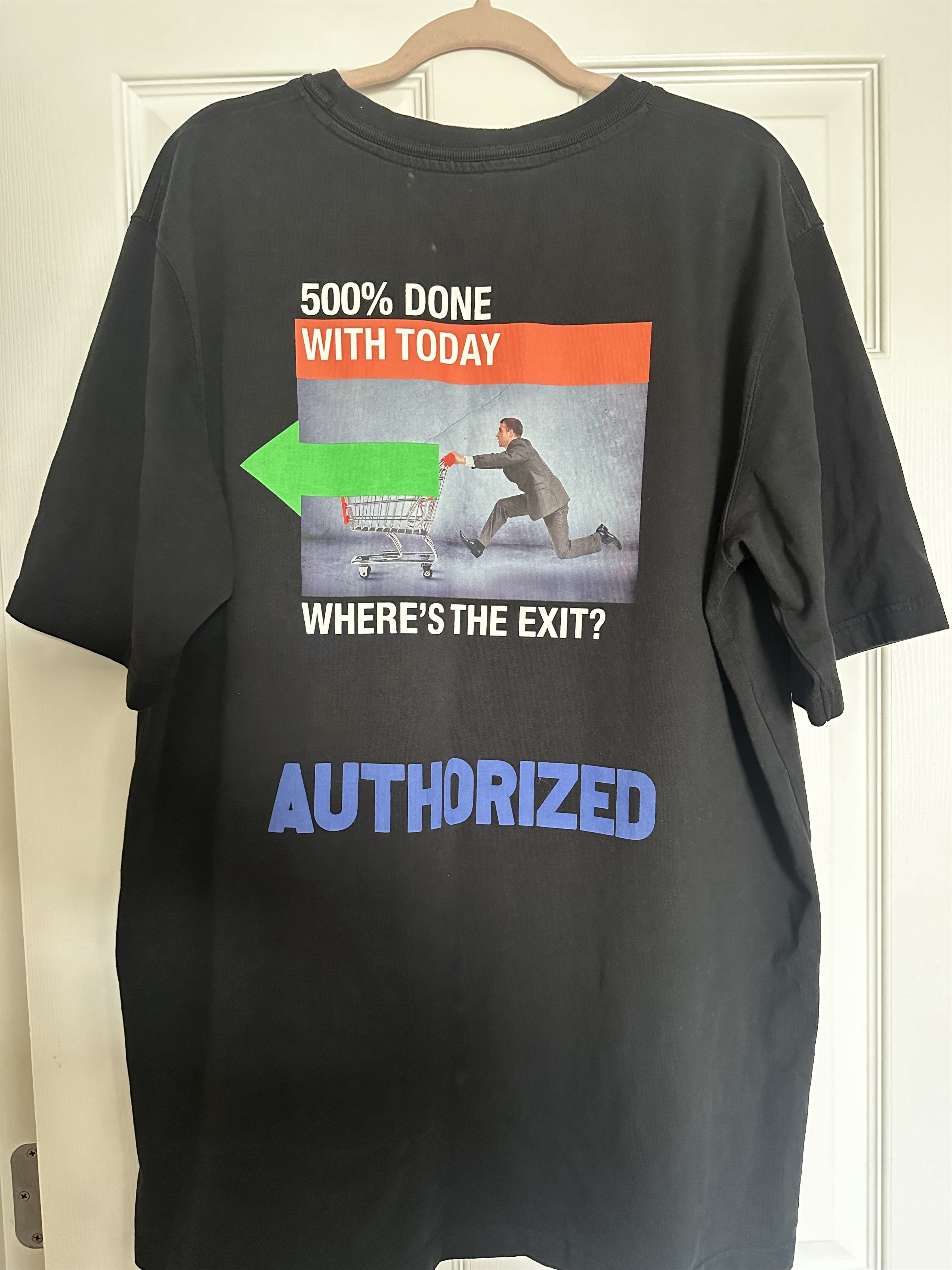 Heron Preston Authentic Heron Preston Black cotton Tshirt Size US XL / EU 56 / 4 - 3 Thumbnail