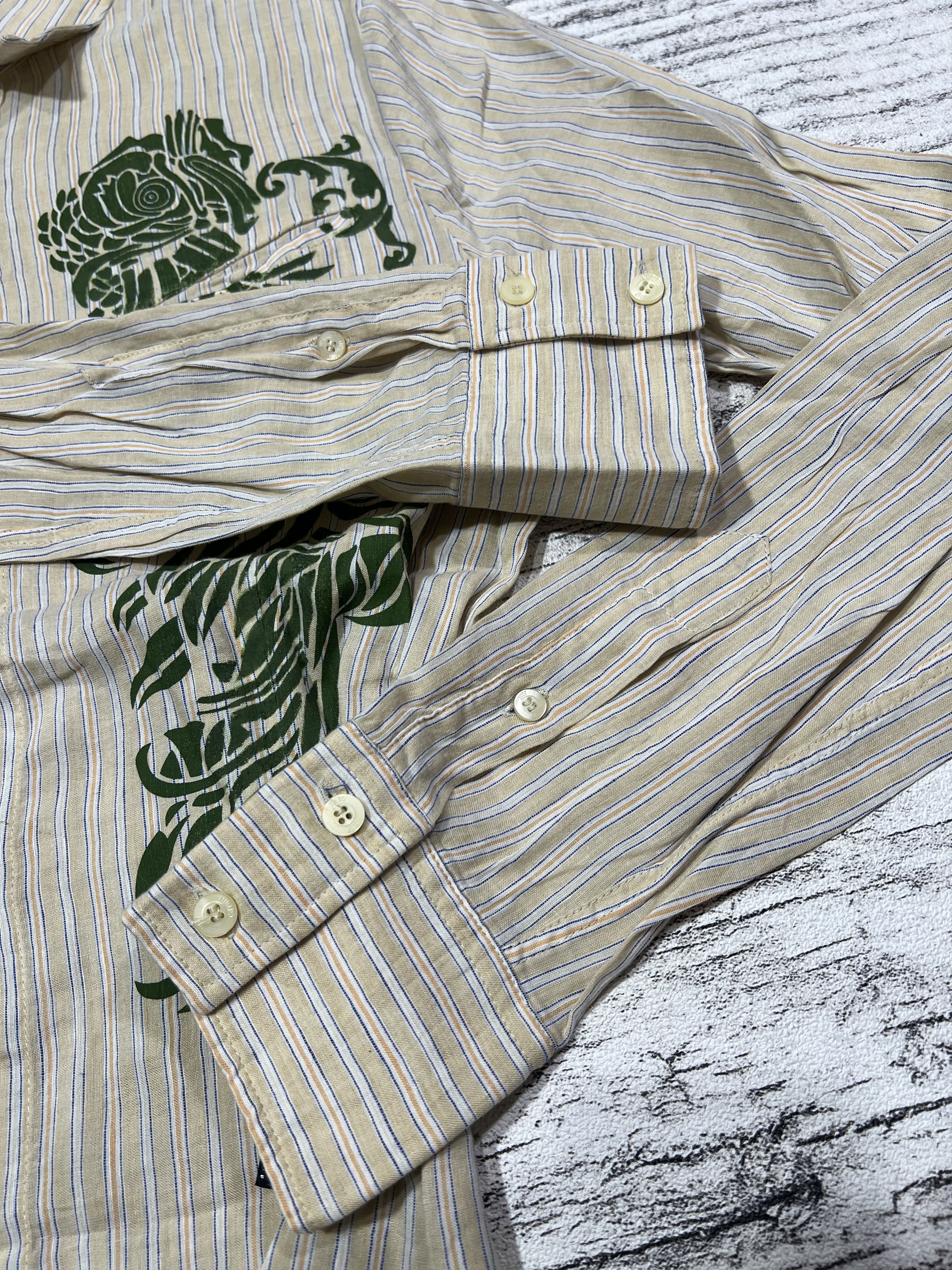 Just Cavalli 2000s Just Cavalli Guayabera Longsleeve Shirt Size US M / EU 48-50 / 2 - 9 Thumbnail