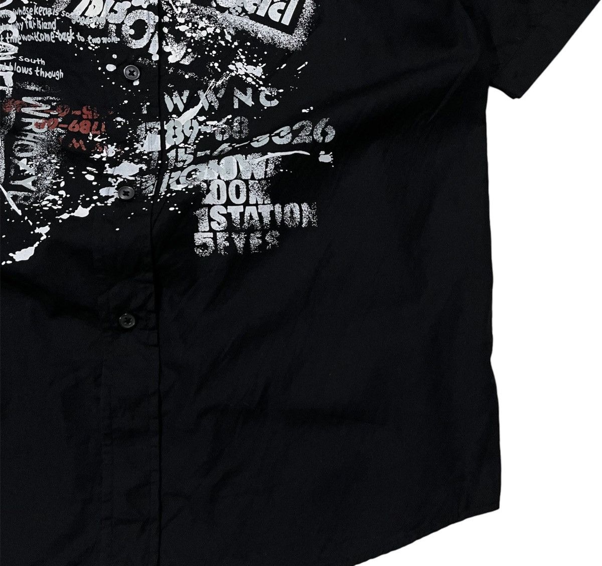 Japanese Brand Poem shirt punk avant garde Size US M / EU 48-50 / 2 - 5 Thumbnail